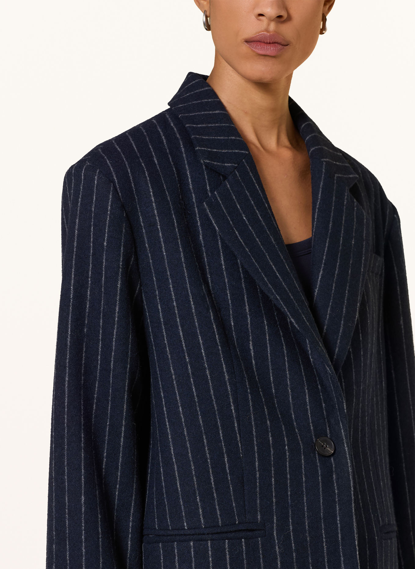 co'couture Longblazer NAIDACC: DUNKELBLAU