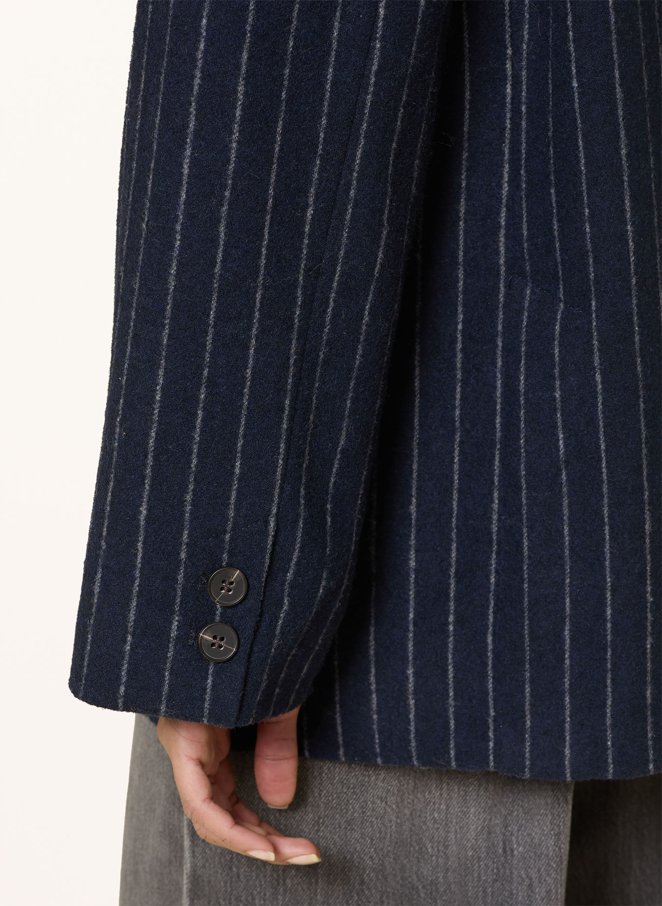 co'couture Longblazer NAIDACC: DUNKELBLAU