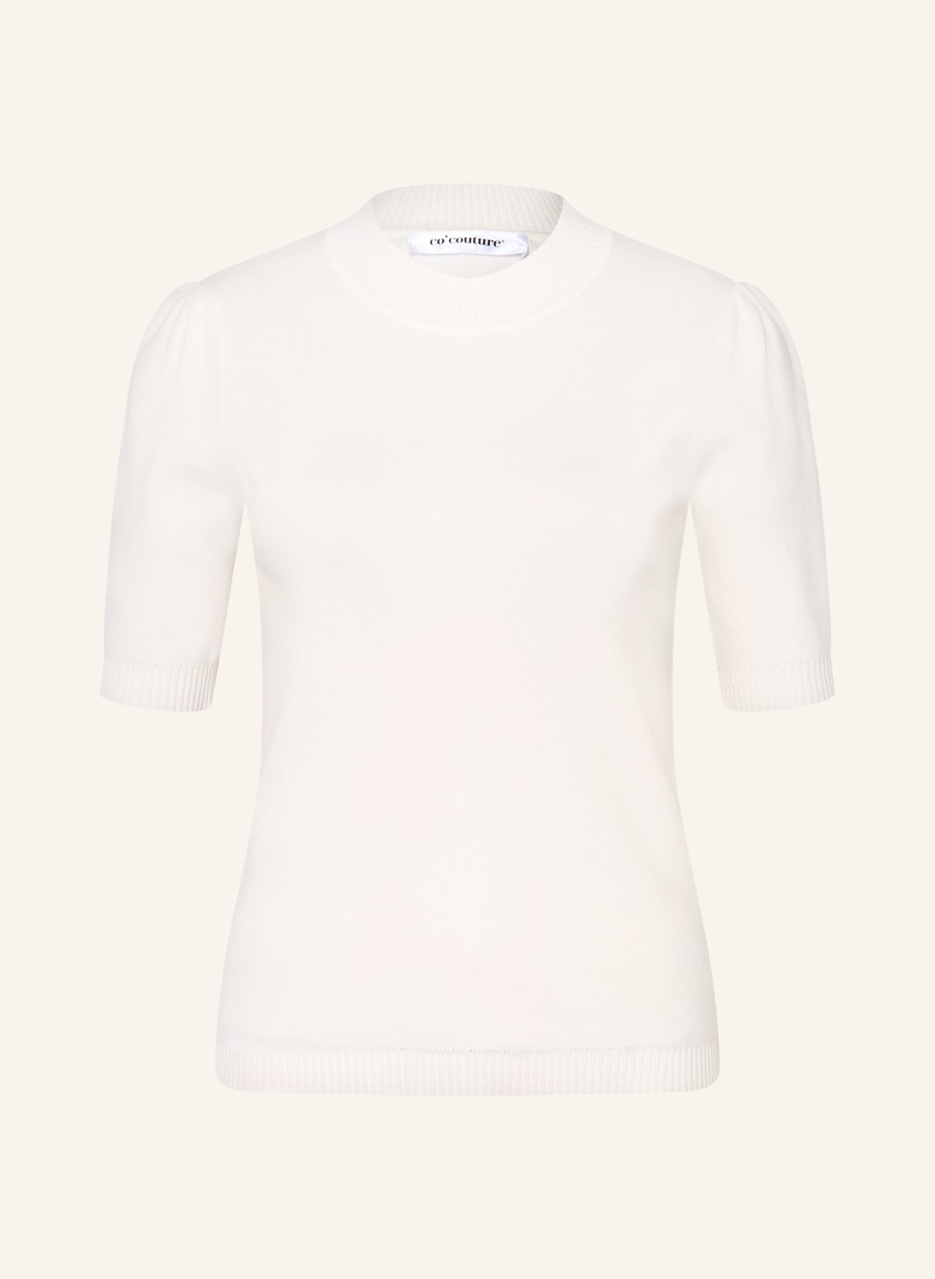 co'couture Strickshirt LUECC: CREME