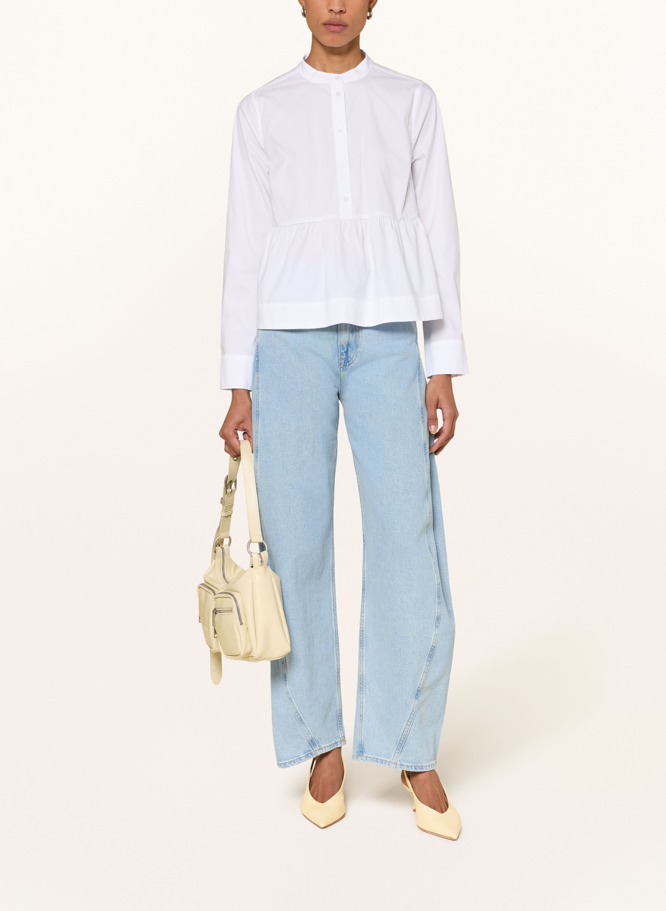 co'couture Blouse POPPYCC: WIT