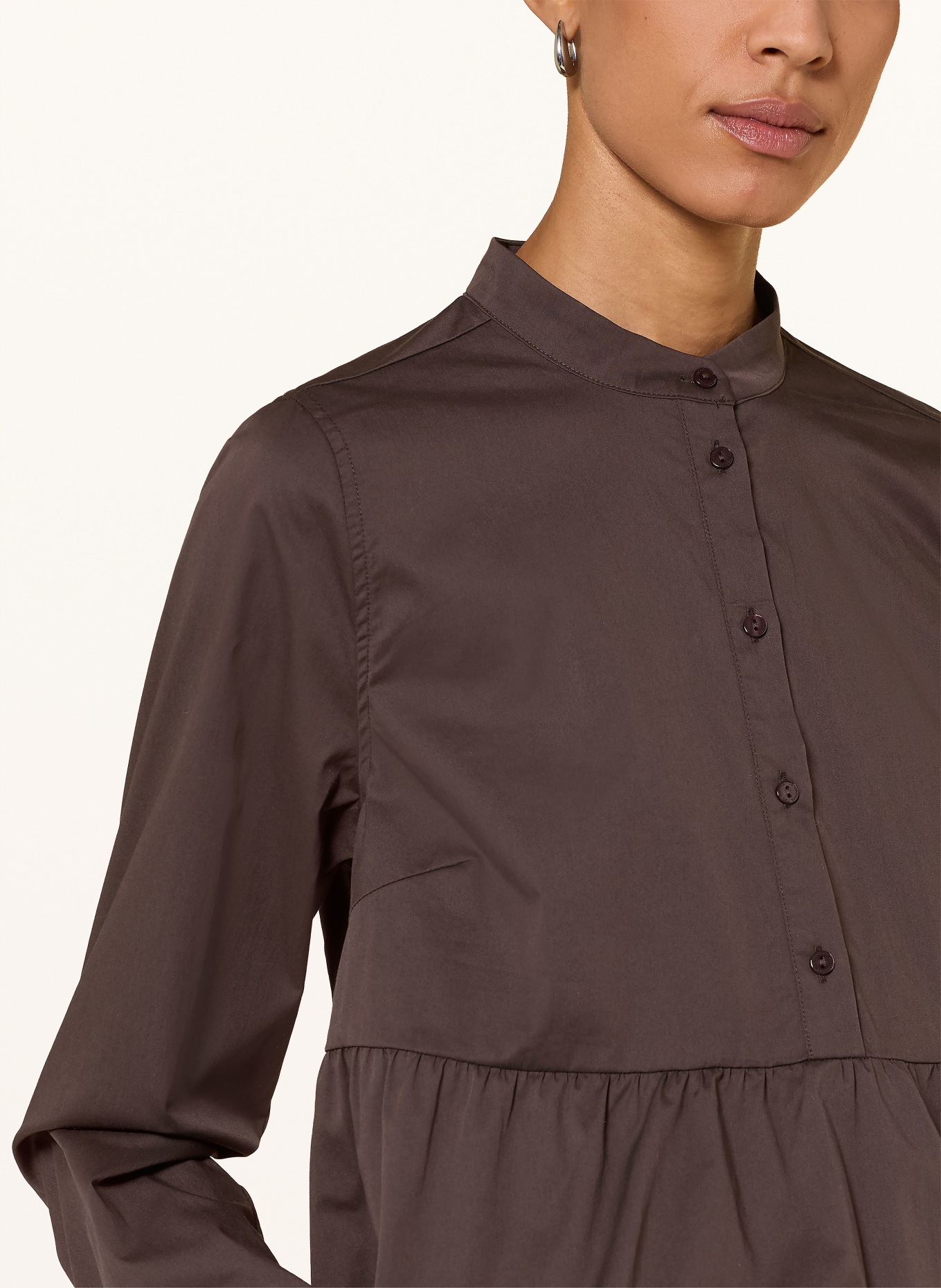 co'couture POPPYCC Blouse Shirt: DARK BROWN