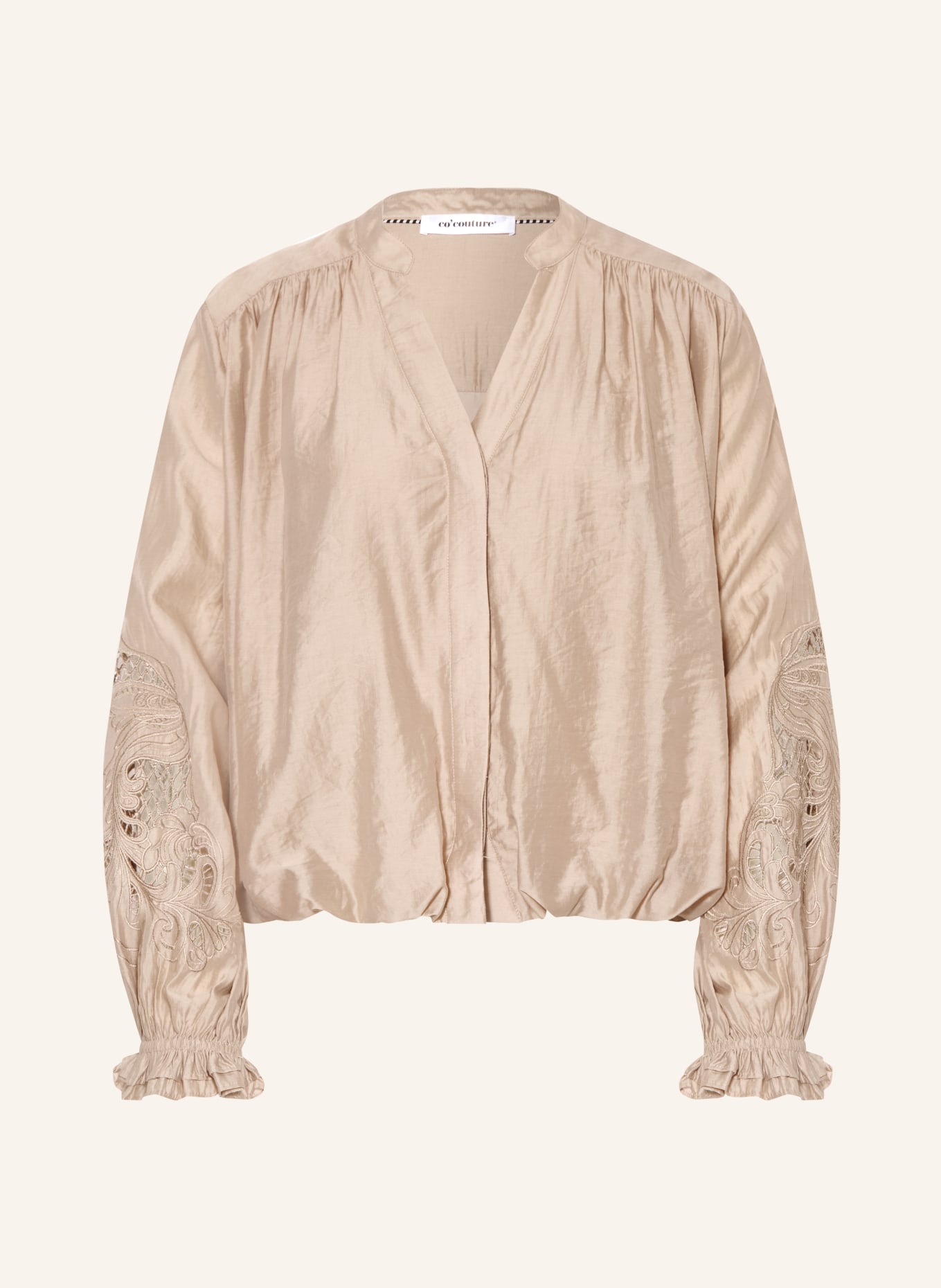 co'couture DELINCC Blouse: BEIGE