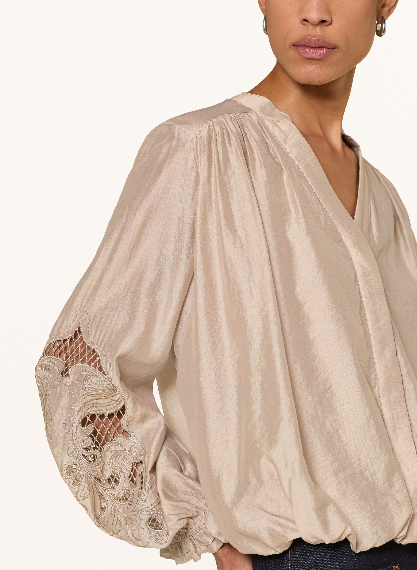 co'couture DELINCC Blouse: BEIGE