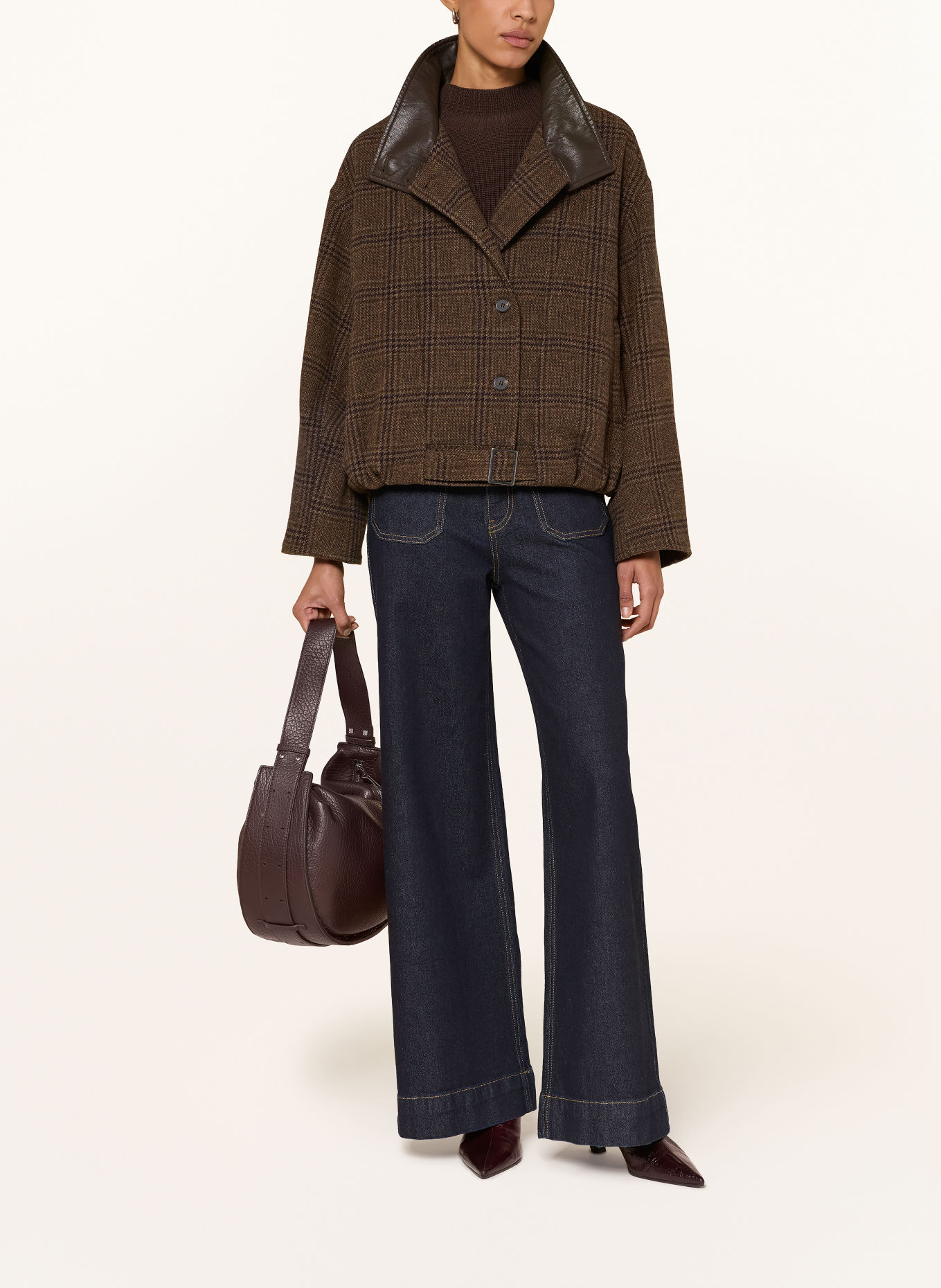 co'couture Jacke OLVACC: DUNKELBRAUN