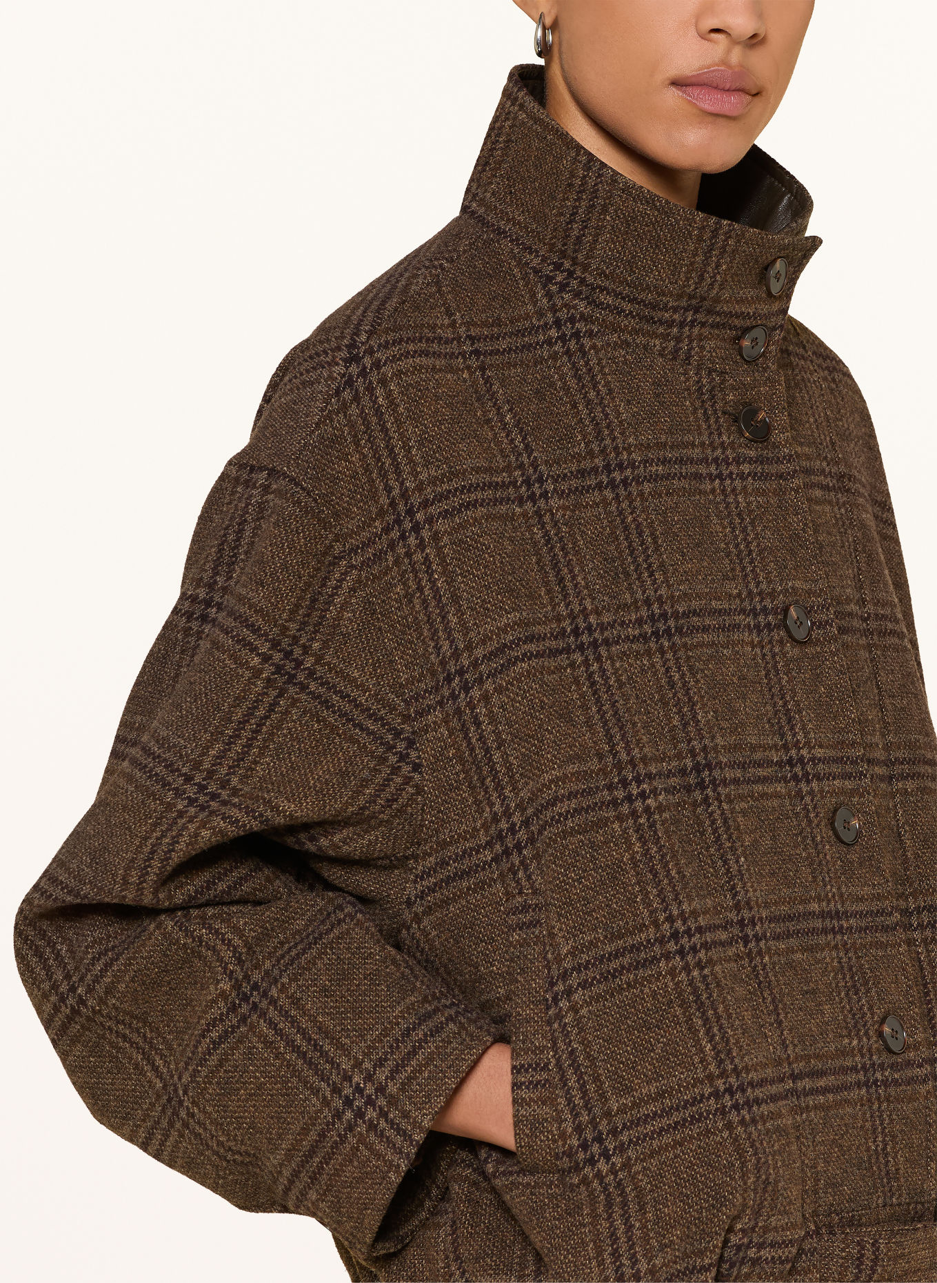 co'couture Jacke OLVACC: DUNKELBRAUN