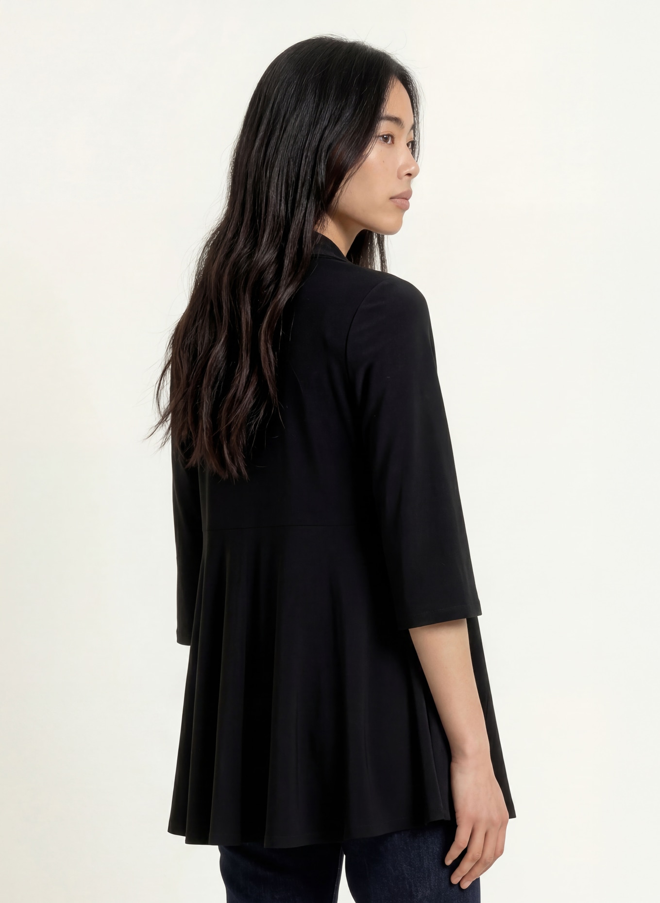 Joseph Ribkoff Longblazer mit 3/4-Arm: SCHWARZ