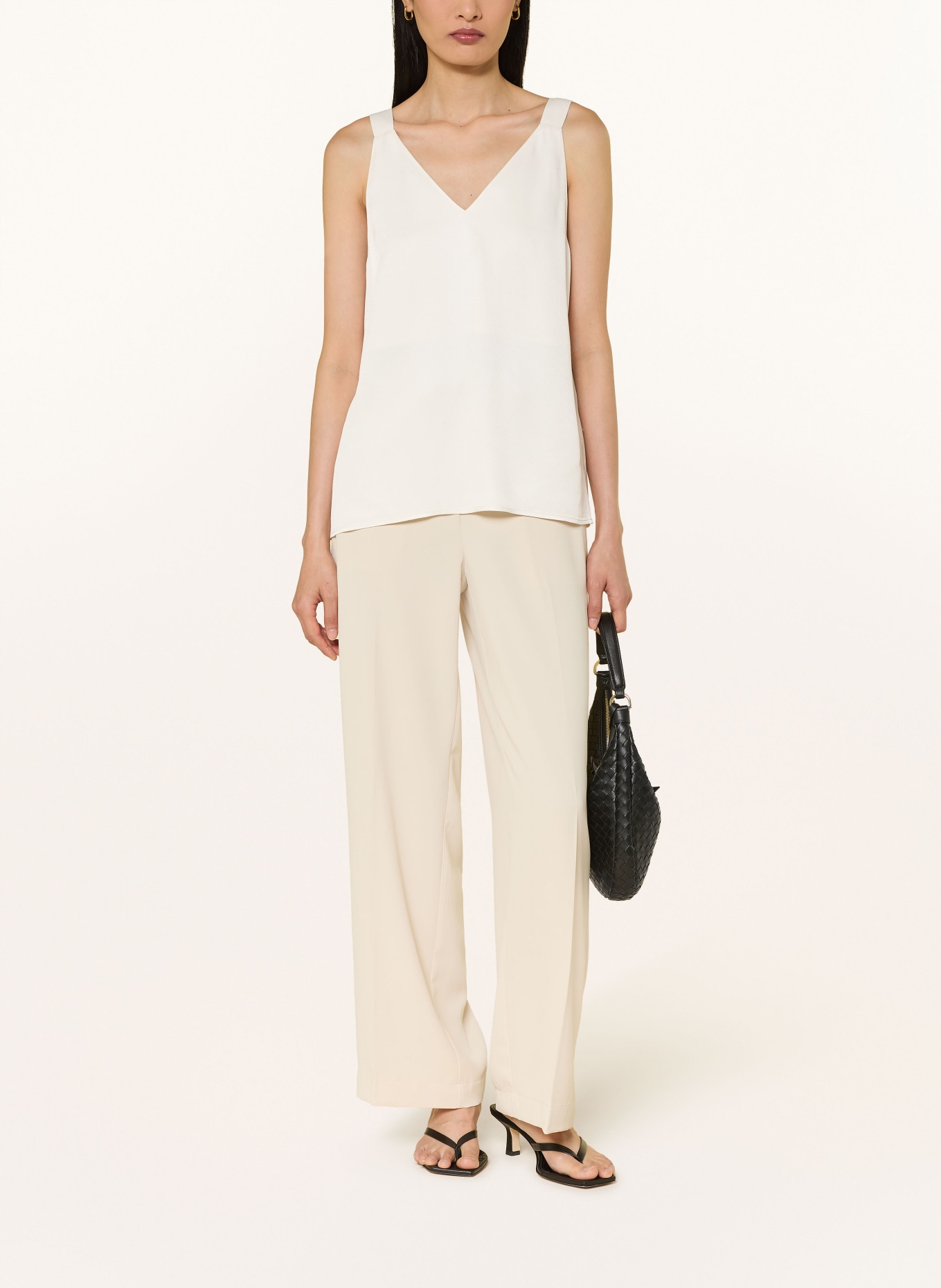 someday Blouse ZOVI van satijn: ECRU