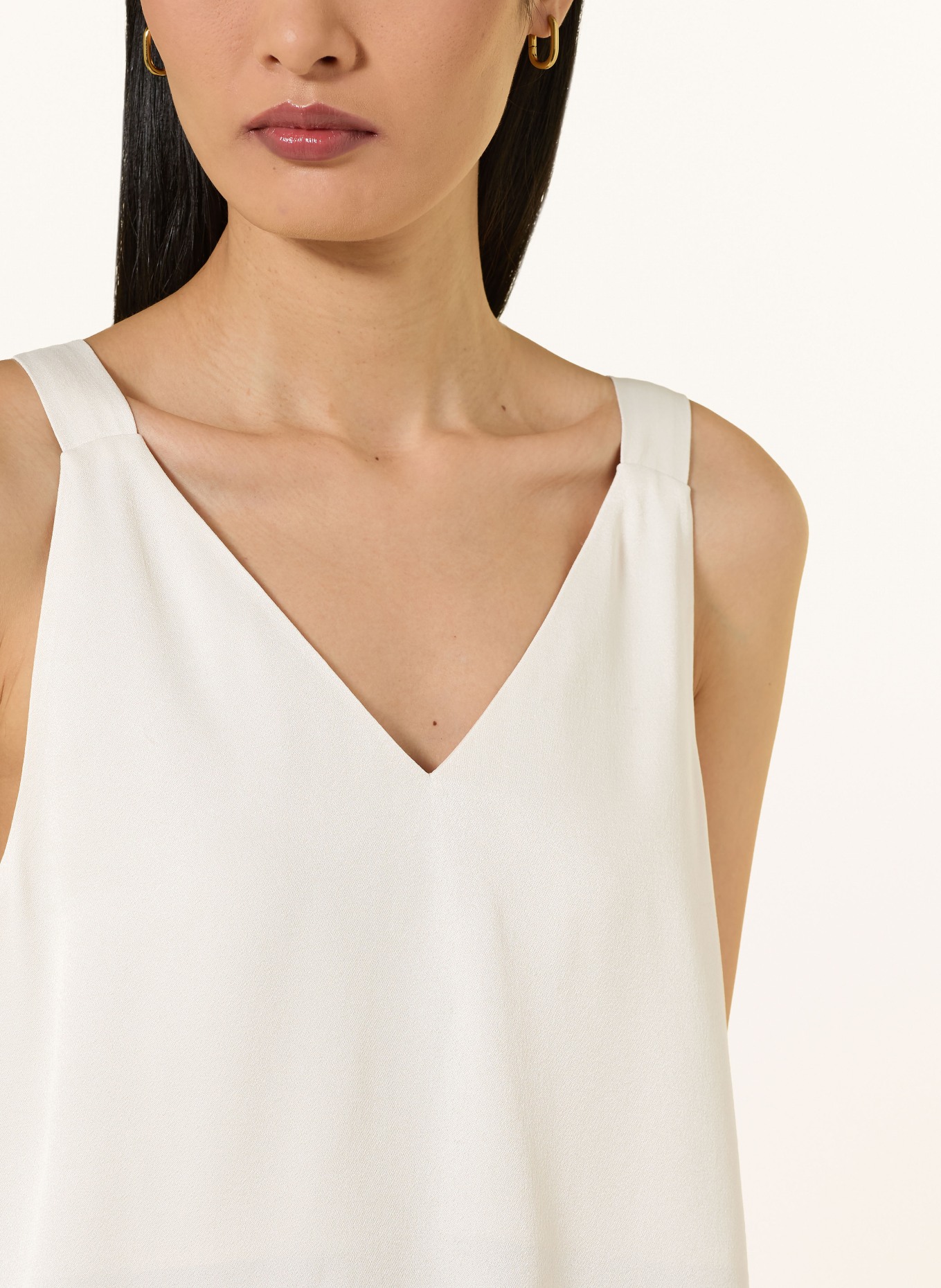 someday Blouse ZOVI van satijn: ECRU