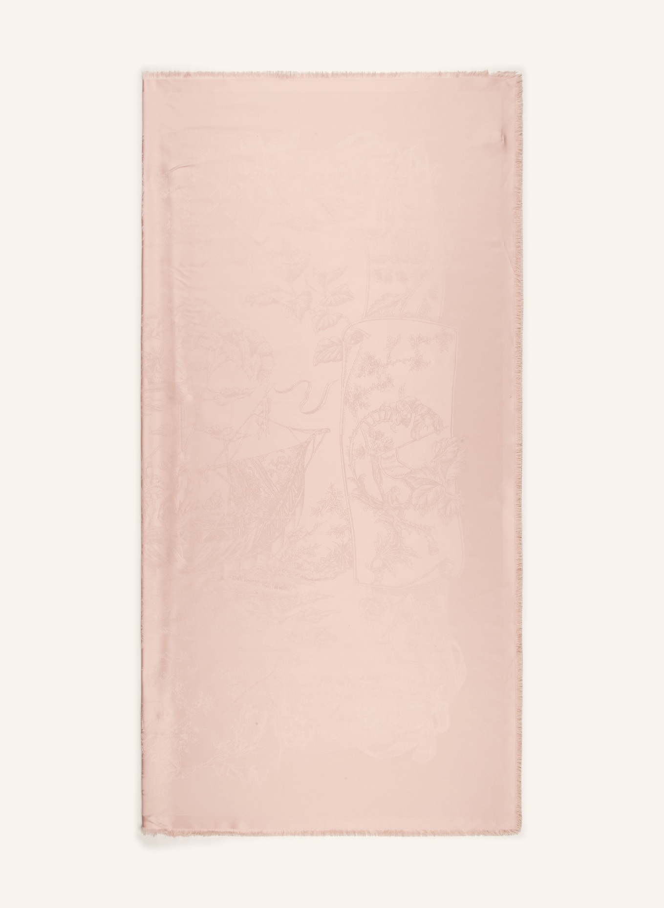 FERRAGAMO Silk scarf: LIGHT PINK