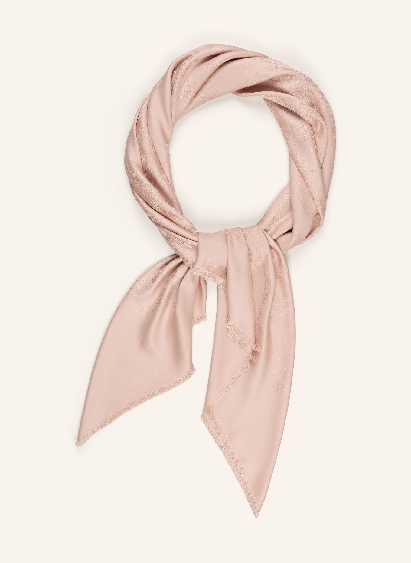 FERRAGAMO Silk scarf: LIGHT PINK