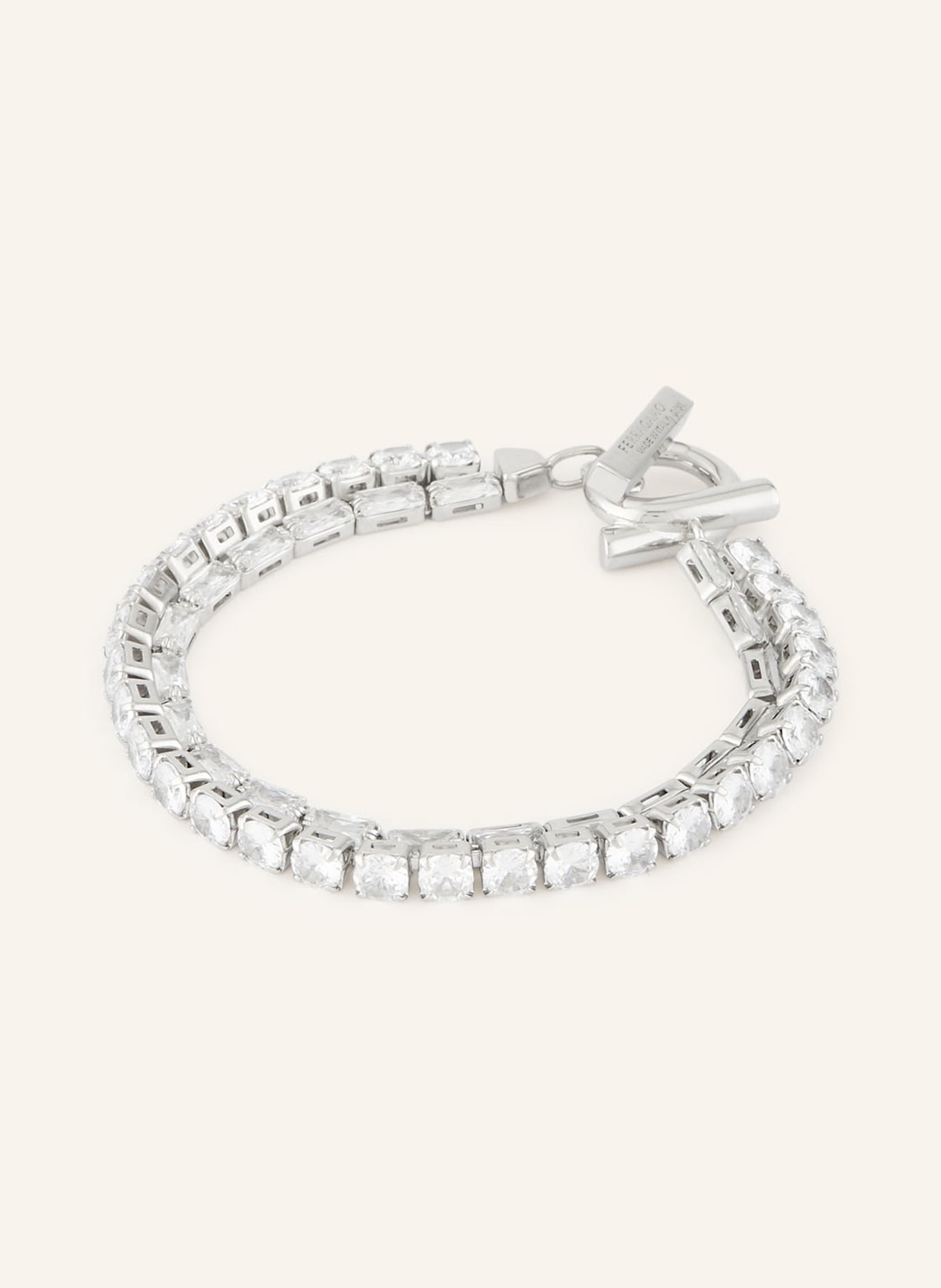 FERRAGAMO Bracelet GANCIO EVO: ARGENT