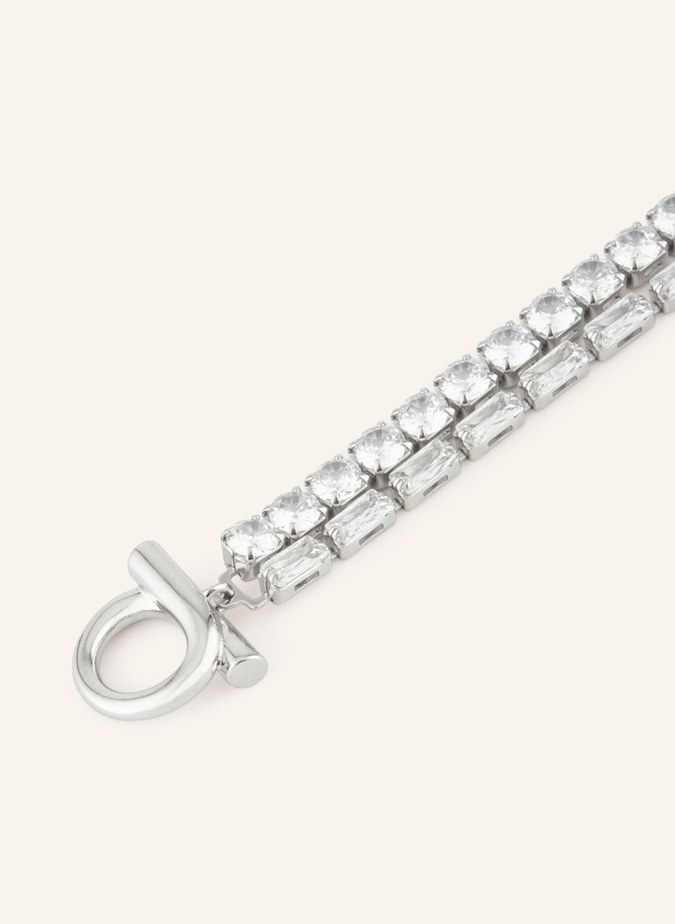 FERRAGAMO Bracelet GANCIO EVO: ARGENT