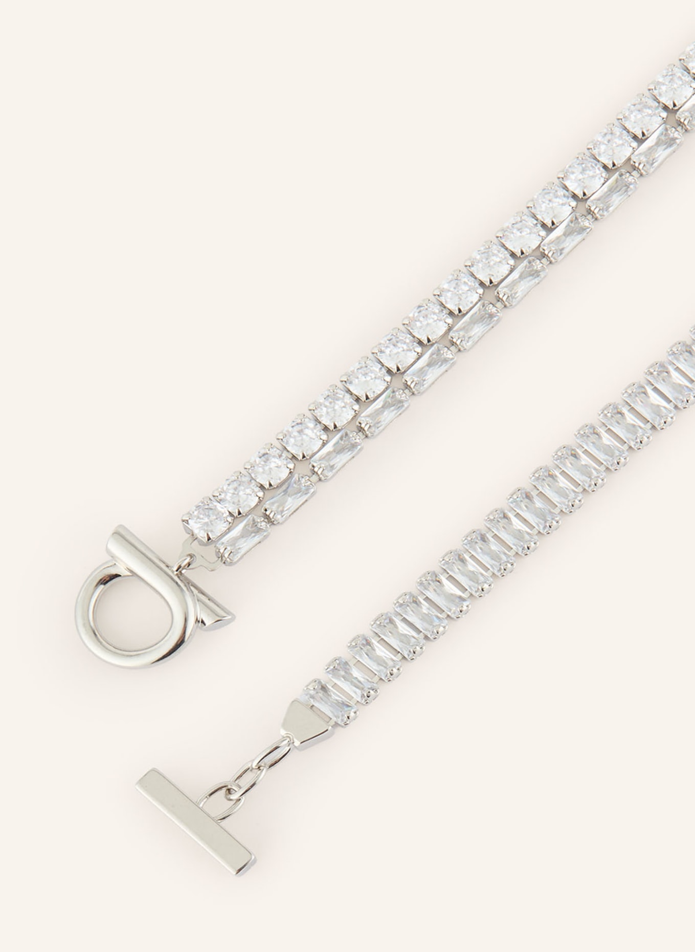 FERRAGAMO Collier GANCIO EVO: ARGENT