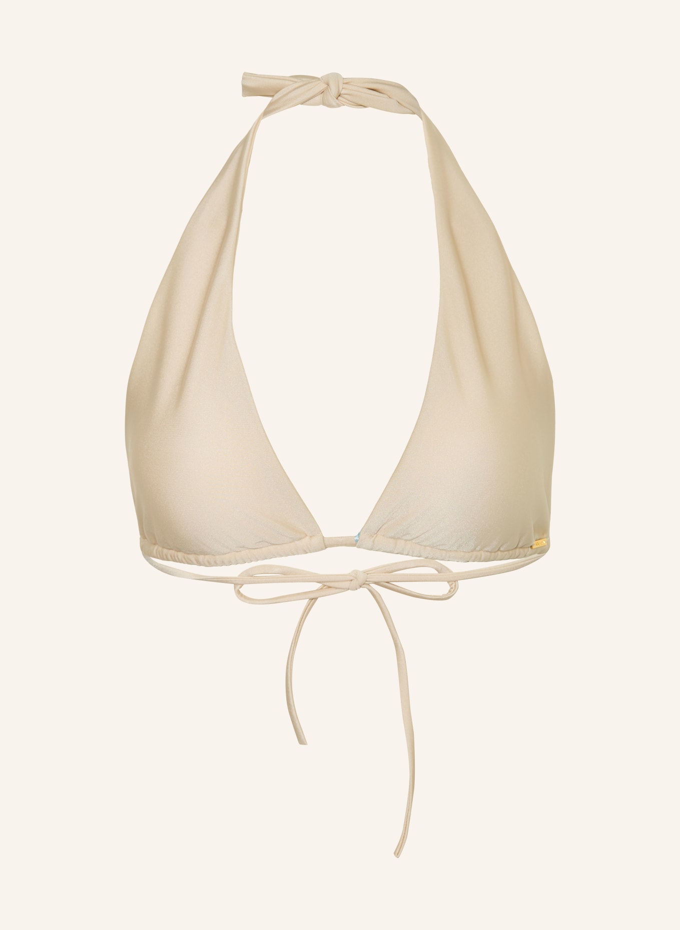 NINETY-9 Halsbånds-bikinitop BLOOM: CREME