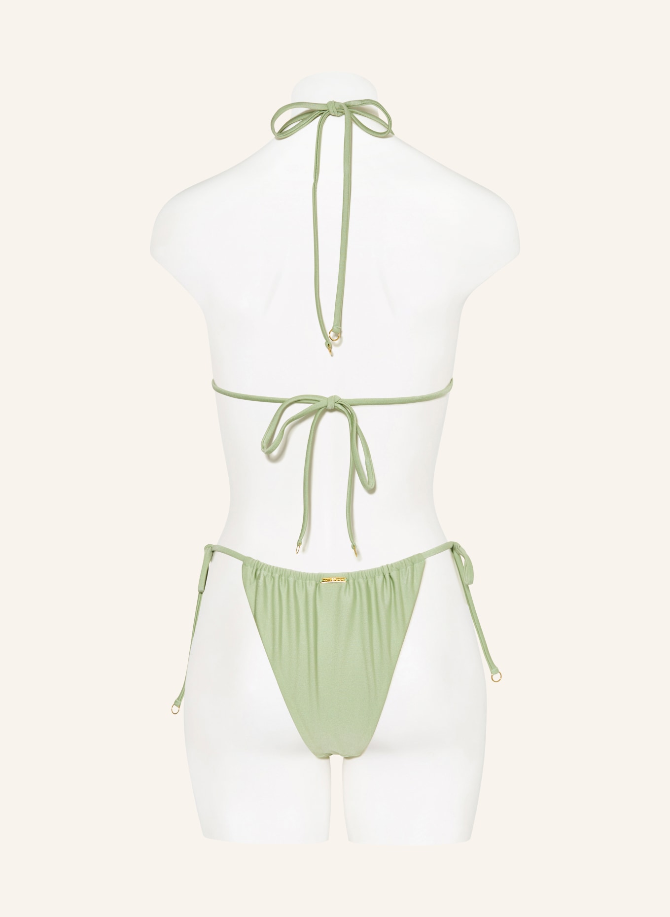 NINETY-9 Triangel-bikinitrosa POSITANO: LJUSGRÖN