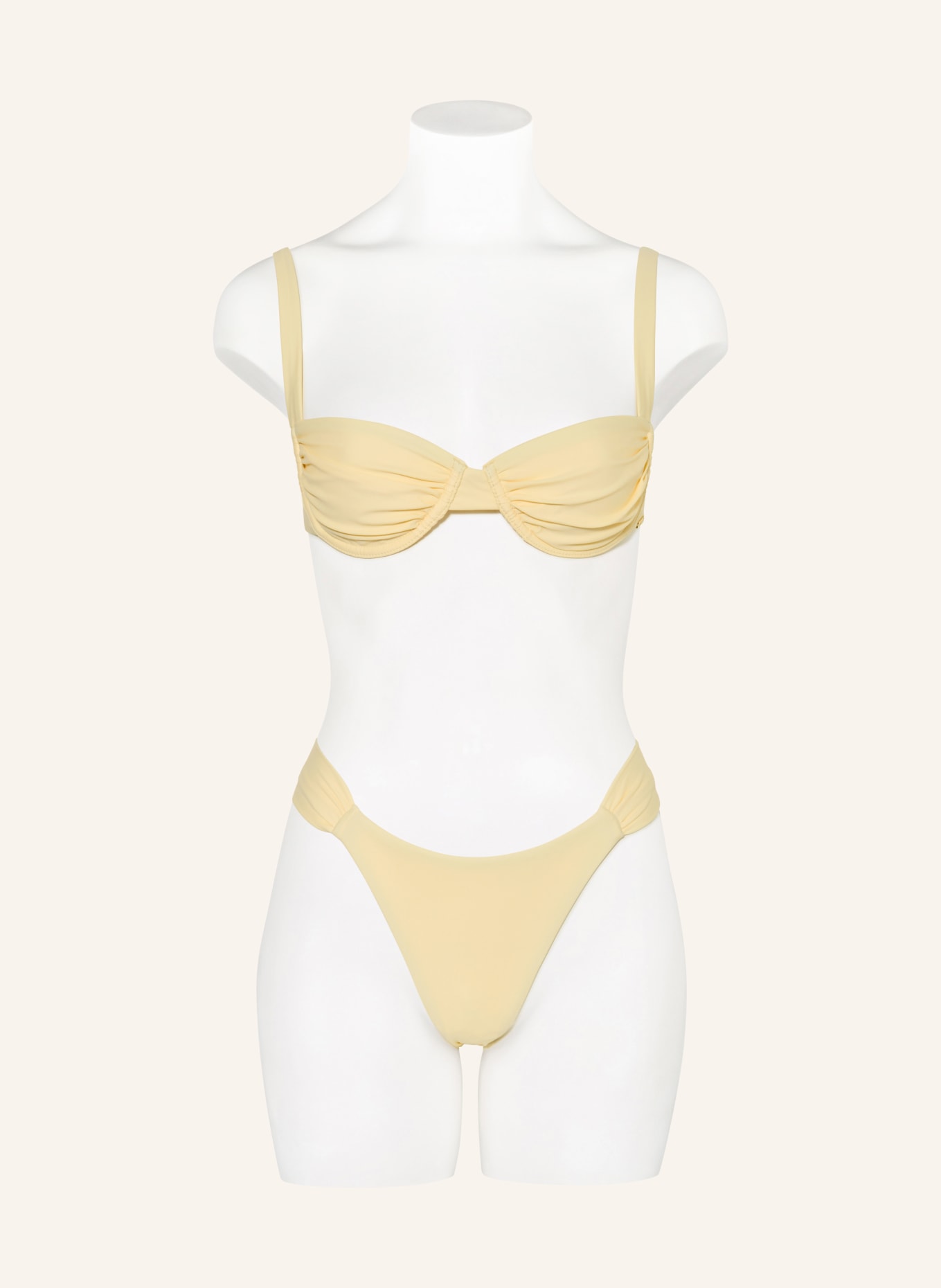 NINETY-9 Underwire bikini top SAYA: LIGHT YELLOW