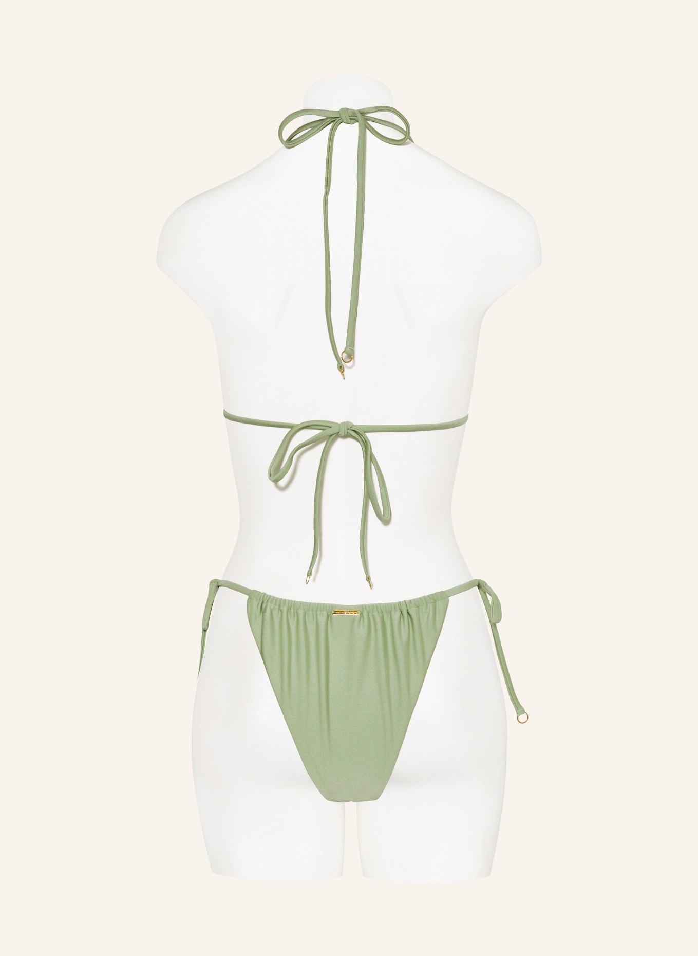NINETY-9 Triangel-bikinitop POSITANO: LYSEGRØN