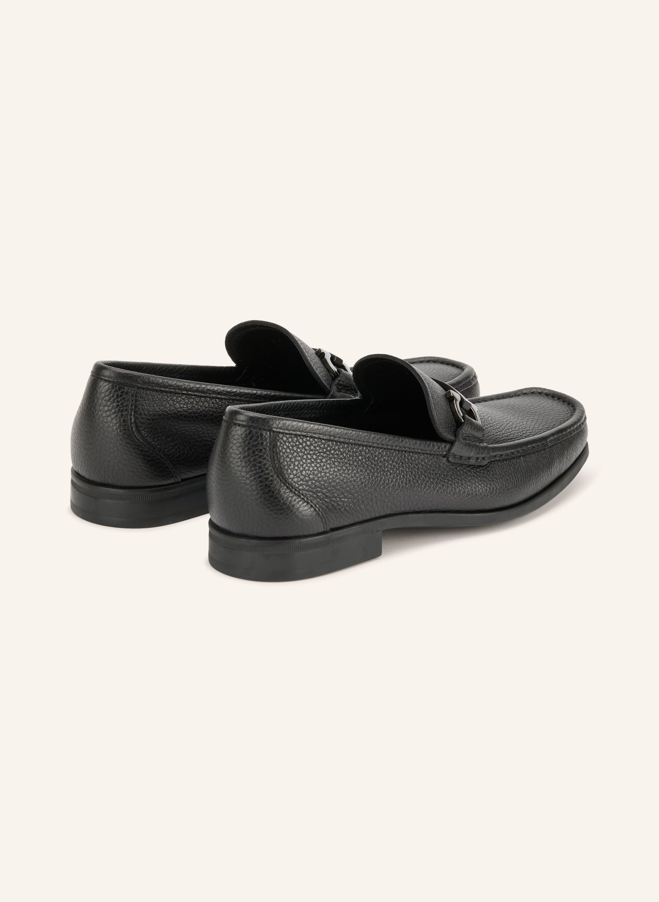 FERRAGAMO Mocasini GRANDIOSO: NEGRU