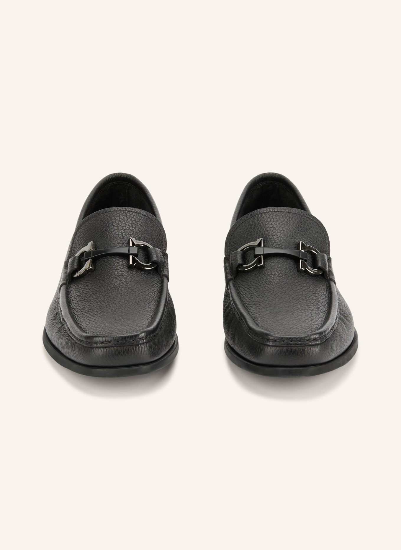 FERRAGAMO Mocasini GRANDIOSO: NEGRU