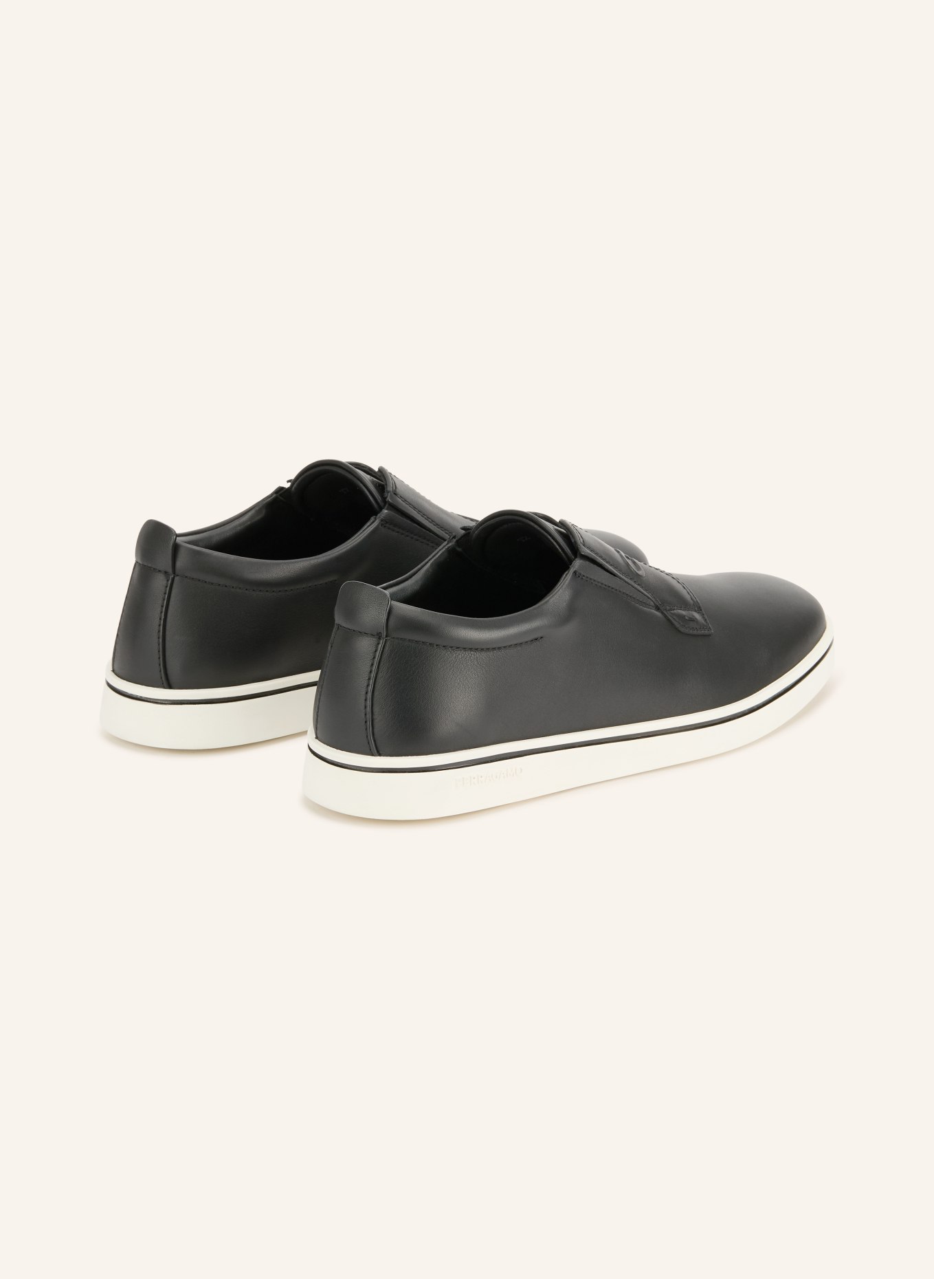 FERRAGAMO Slipper ALFIE: SORT
