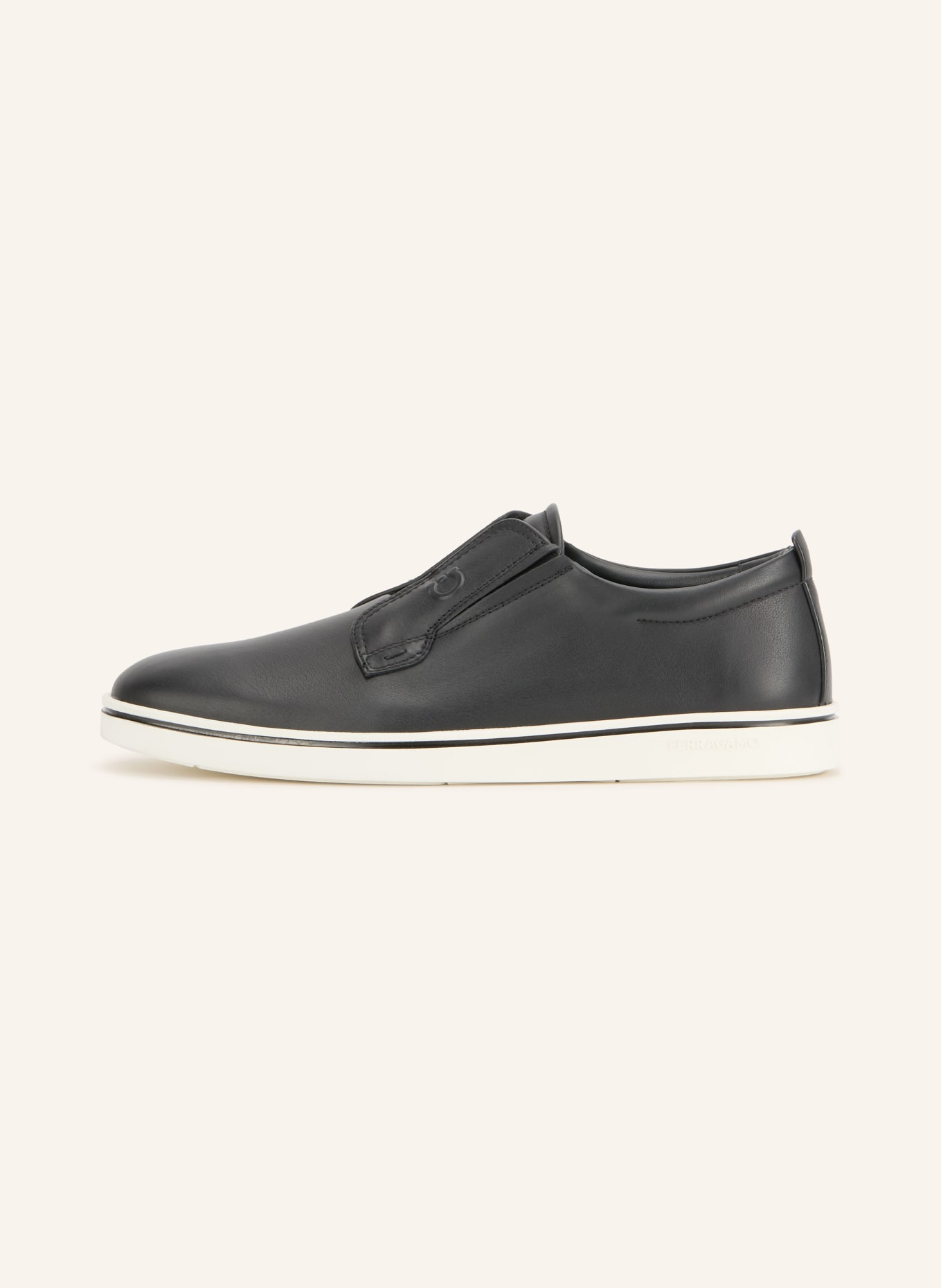 FERRAGAMO Slipper ALFIE: SORT