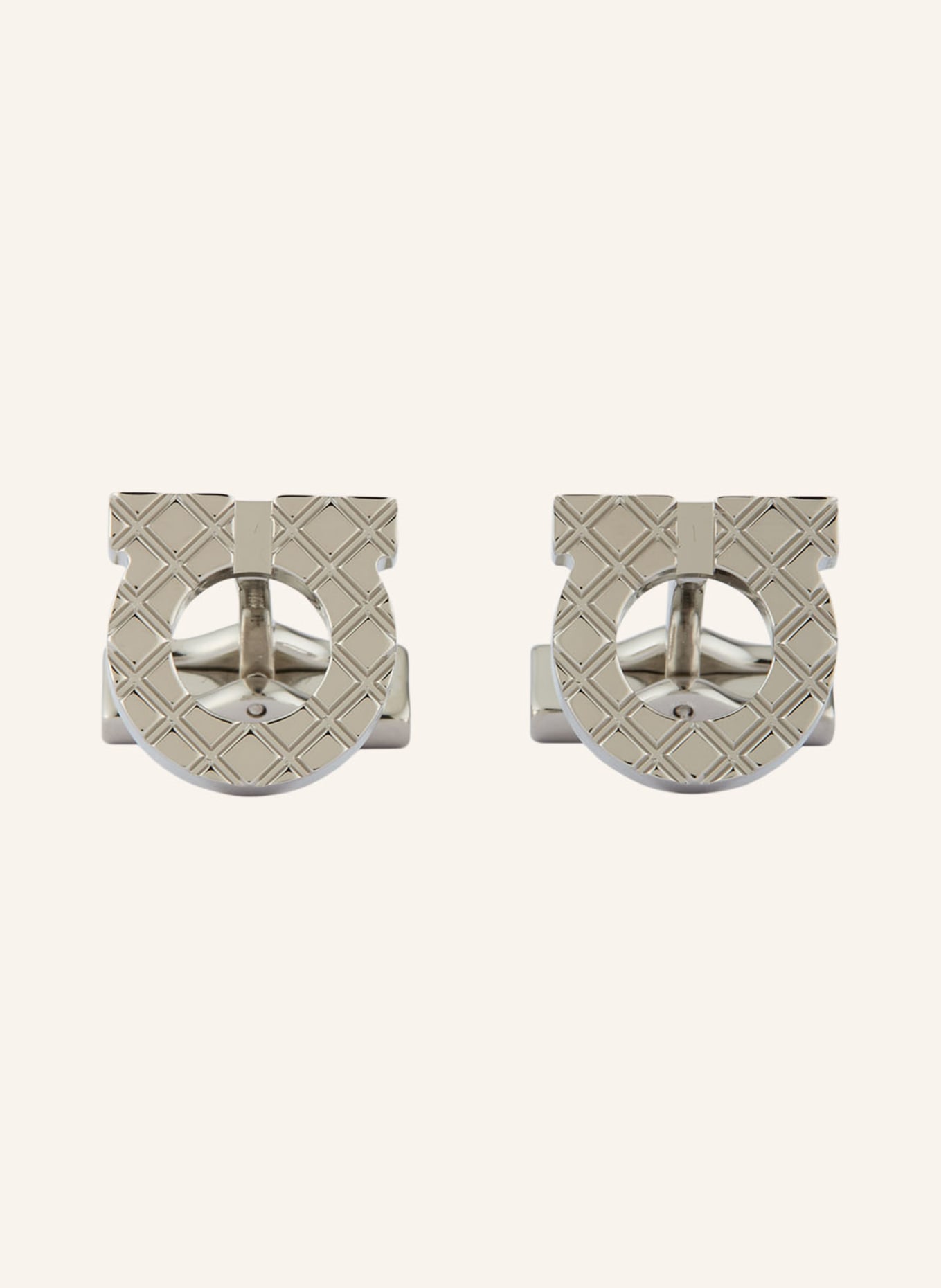 FERRAGAMO Manchetknopen: ZILVER