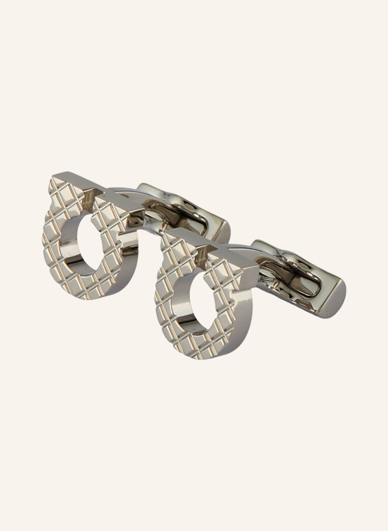 FERRAGAMO Manchetknopen: ZILVER