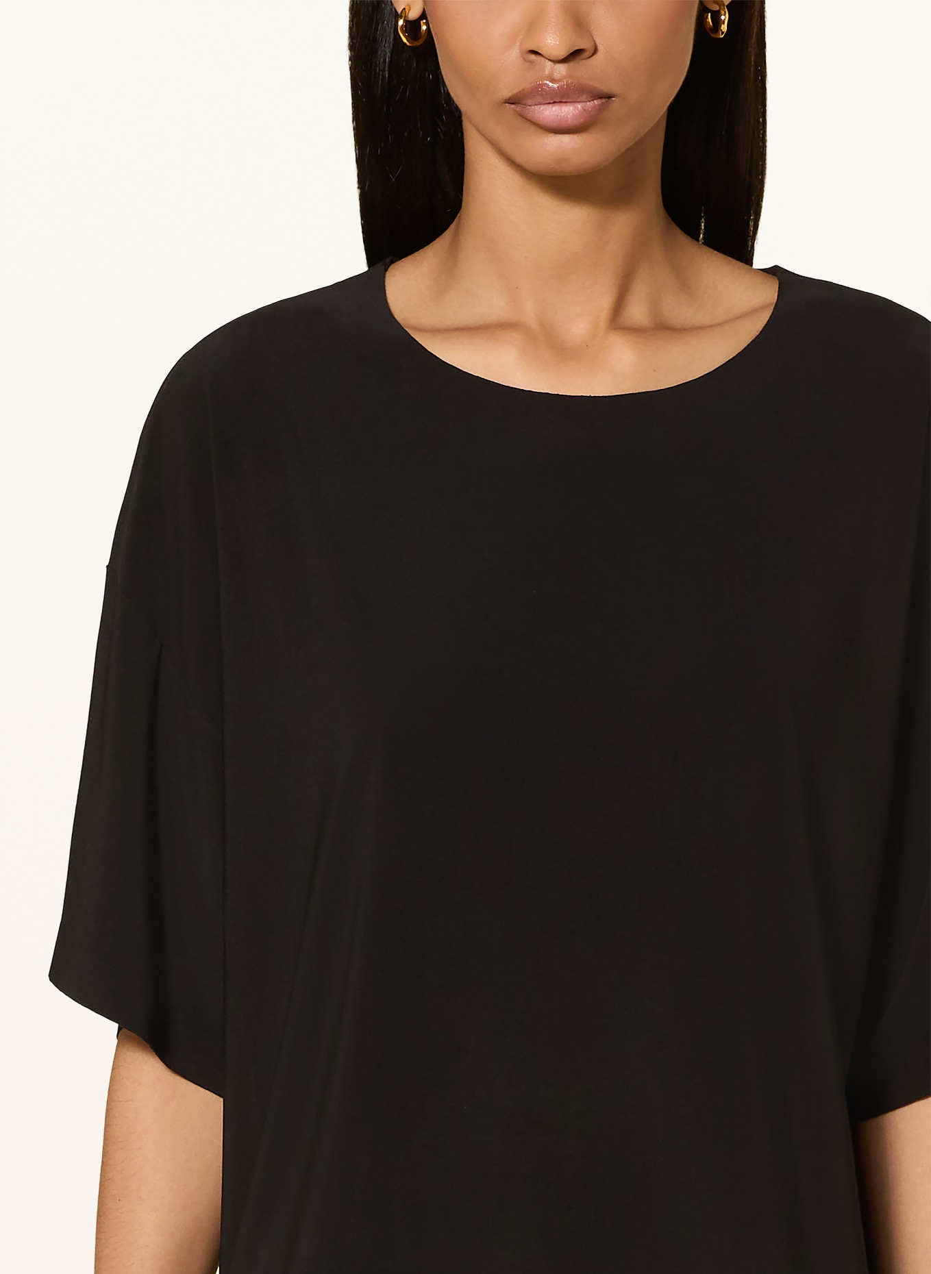 NORMA KAMALI T-Shirt BOXY T: SCHWARZ