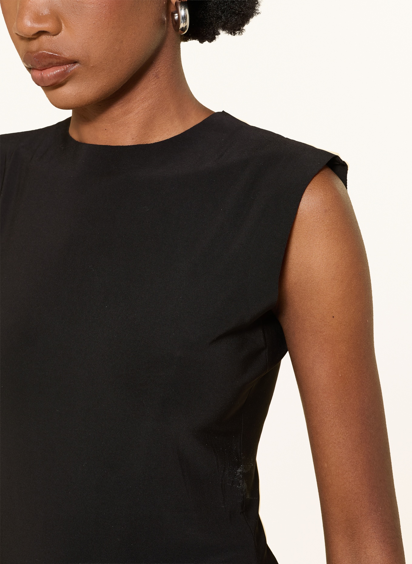 NORMA KAMALI Jerseytop: SCHWARZ