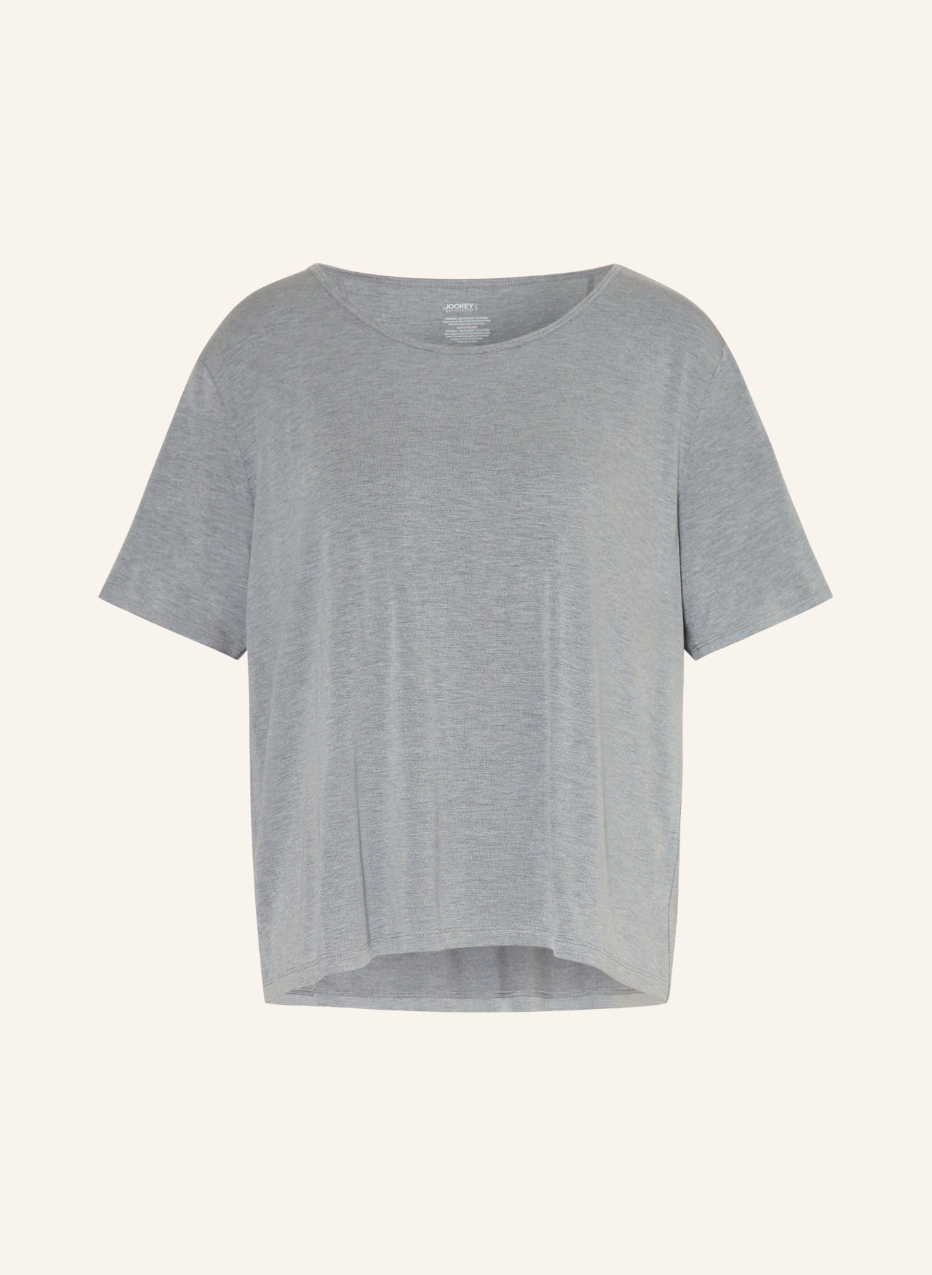JOCKEY Schlafshirt SOFT TOUCH LUXE: HELLGRAU