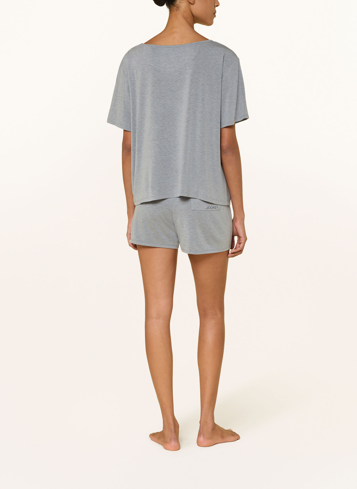 JOCKEY Schlafshirt SOFT TOUCH LUXE: HELLGRAU