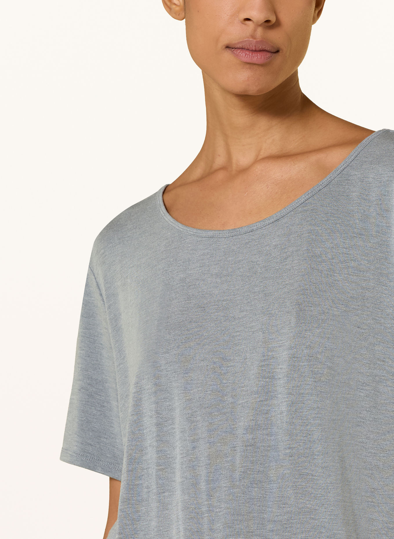 JOCKEY Schlafshirt SOFT TOUCH LUXE: HELLGRAU