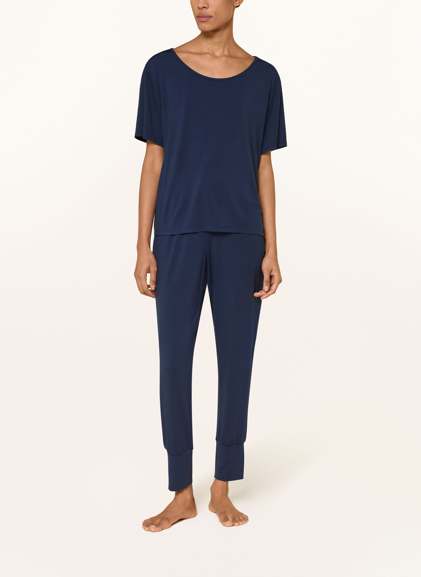 JOCKEY Schlafshirt SOFT TOUCH LUXE: DUNKELBLAU