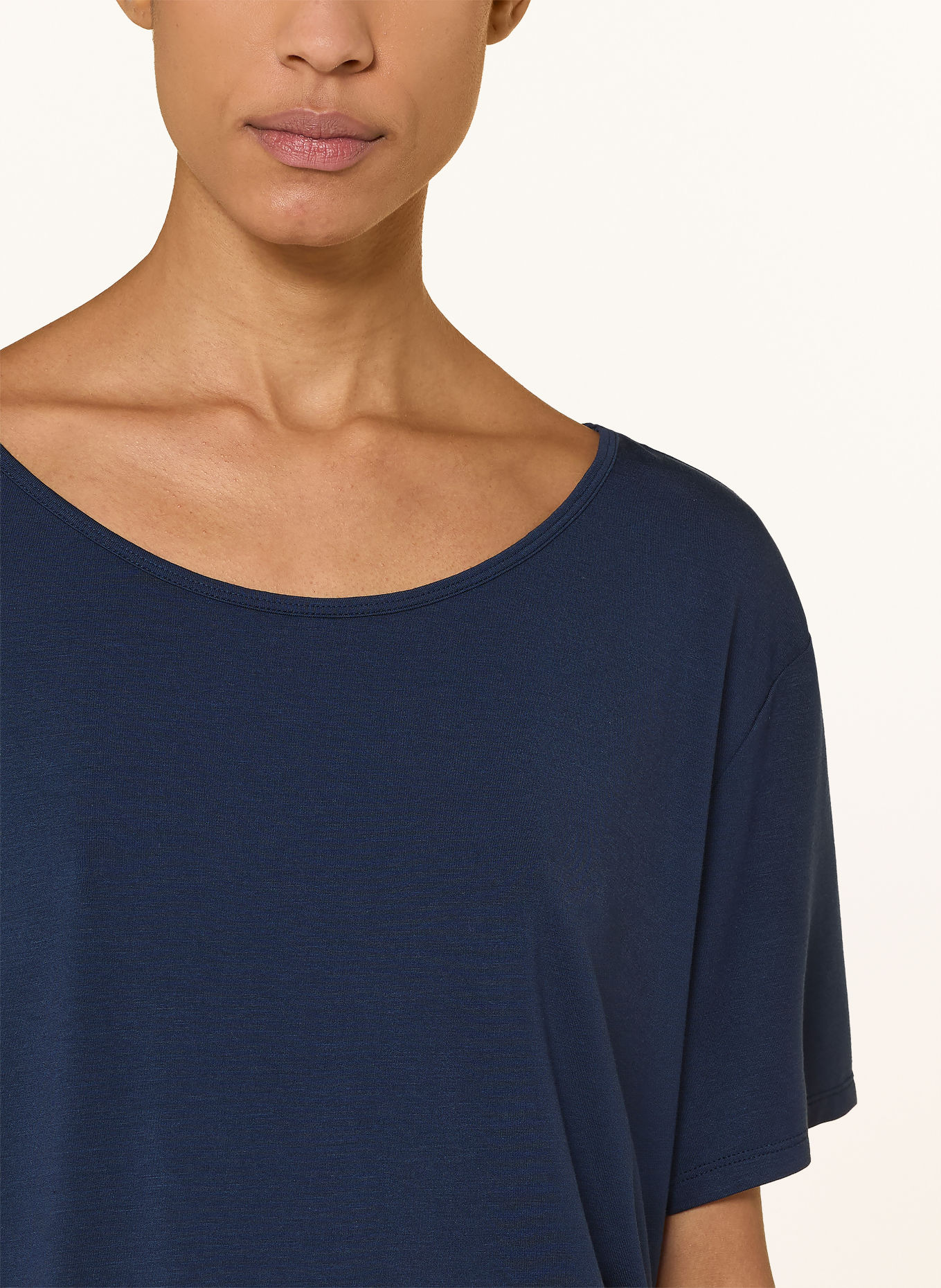 JOCKEY Schlafshirt SOFT TOUCH LUXE: DUNKELBLAU
