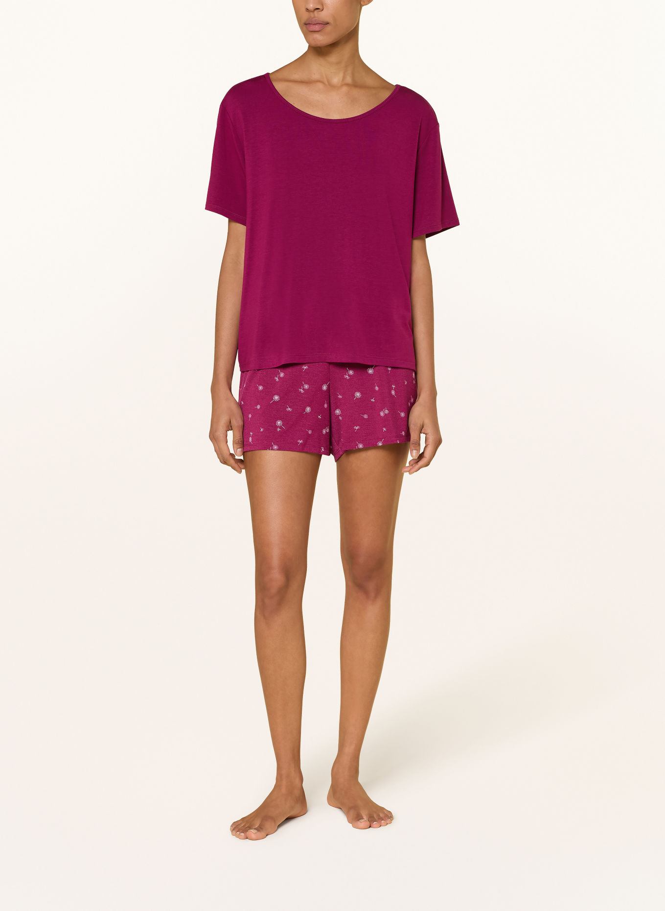 JOCKEY Schlafshirt SOFT TOUCH LUXE: FUCHSIA