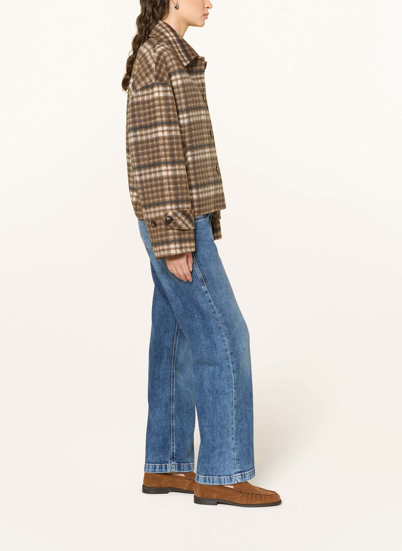 Herrlicher Wide Leg Jeans EDNA: 036 ocean