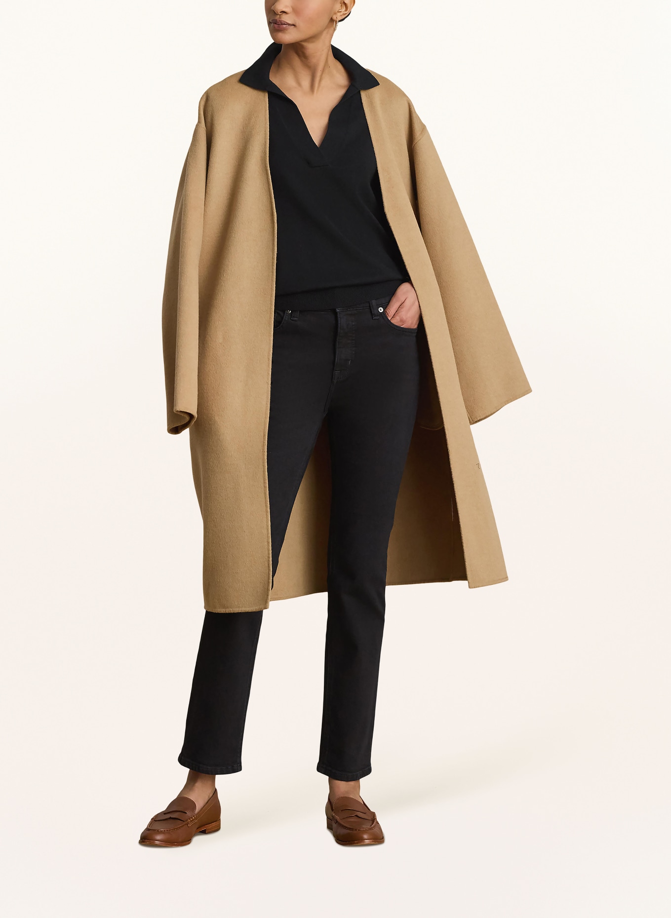LAUREN RALPH LAUREN Dżinsy proste: 001 BLACK WASH