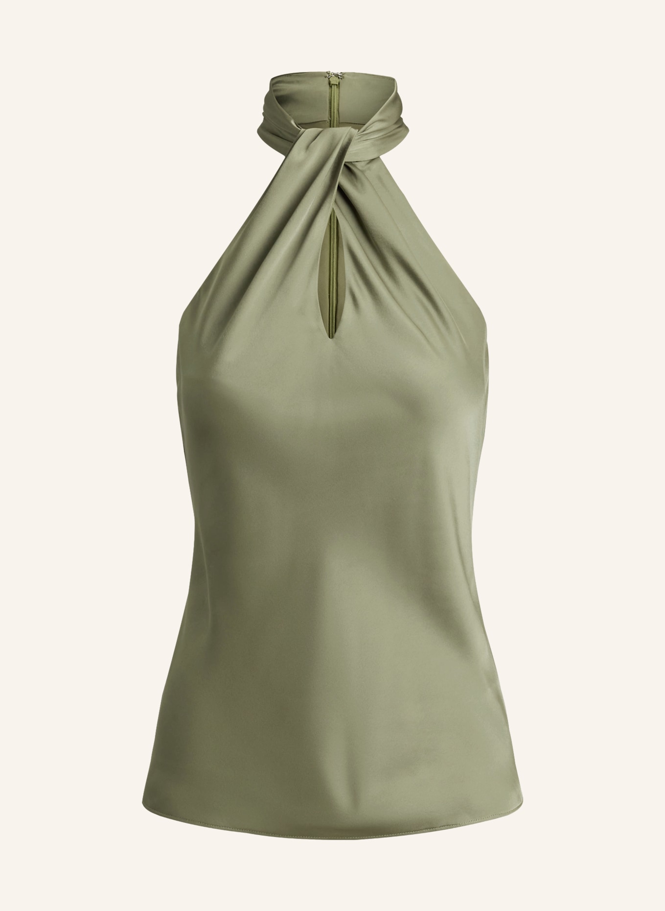 LAUREN RALPH LAUREN Satintop: KHAKI