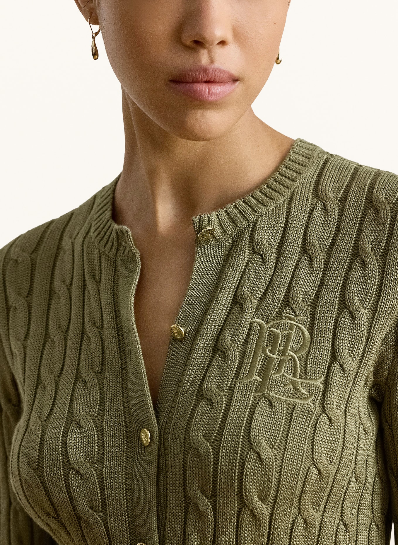 LAUREN RALPH LAUREN Kardigan: OLIWKOWY