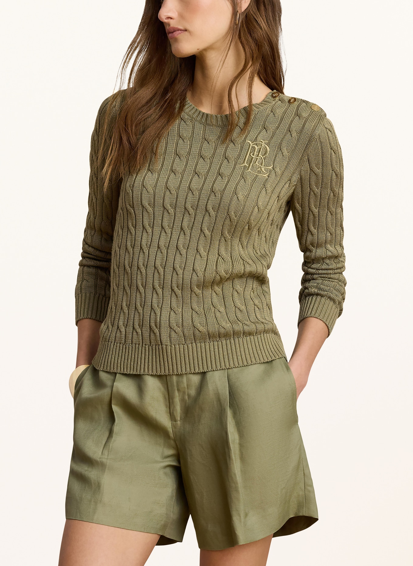 LAUREN RALPH LAUREN Pullover: OLIV