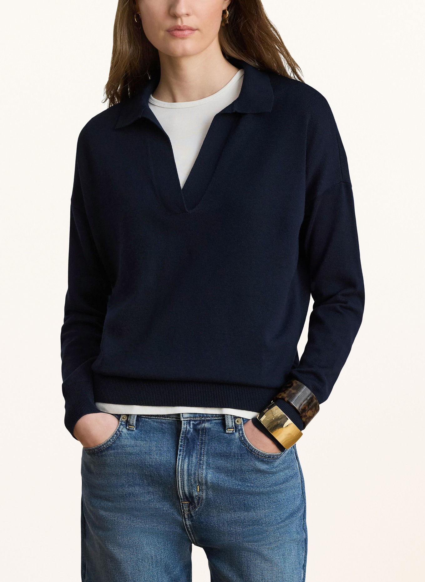LAUREN RALPH LAUREN Sweaters: DARK BLUE