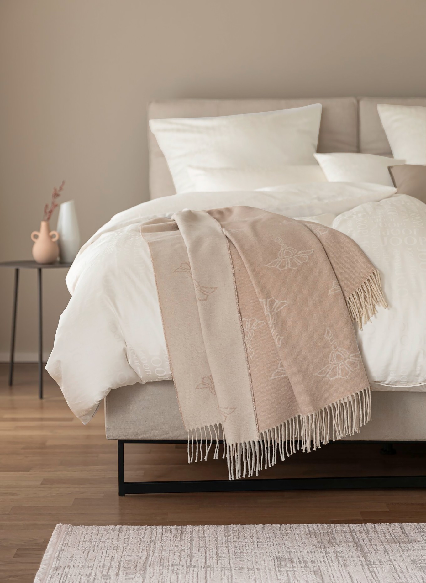 JOOP! Linge de lit REPEAT: CRÈME