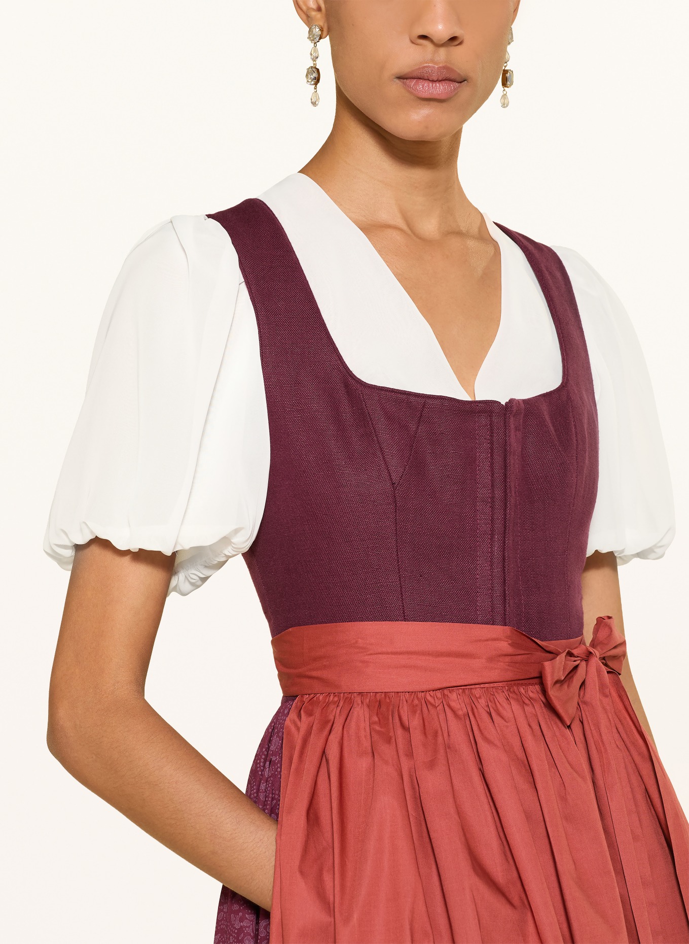 WALDORFF Dirndlbluse LEJLA: CREME
