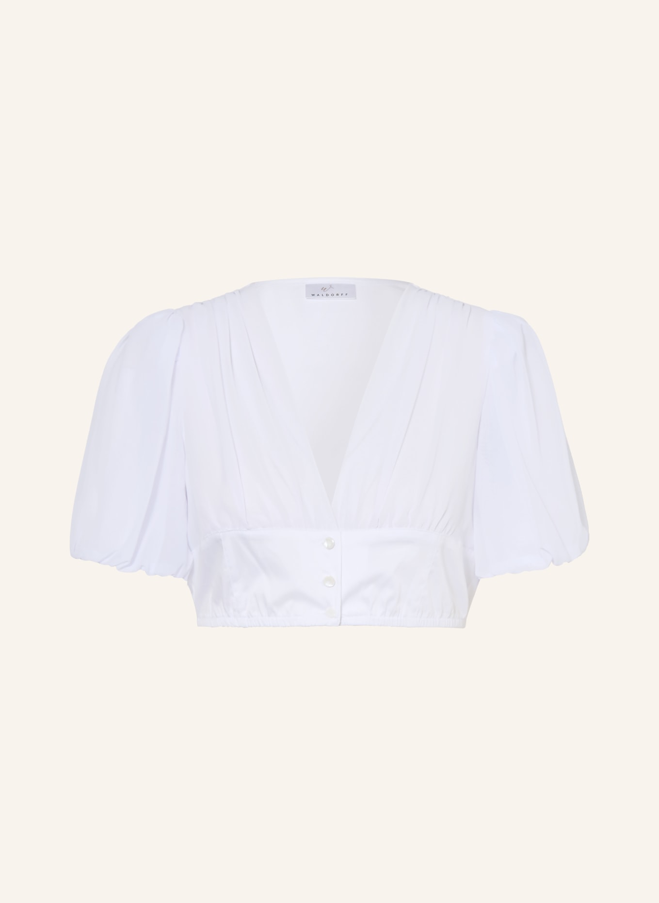 WALDORFF Dirndlbluse MALINA: WEISS