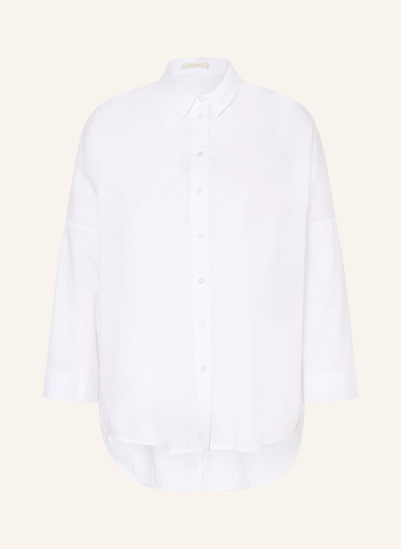lilienfels Blouse with 3/4 sleeves: WHITE