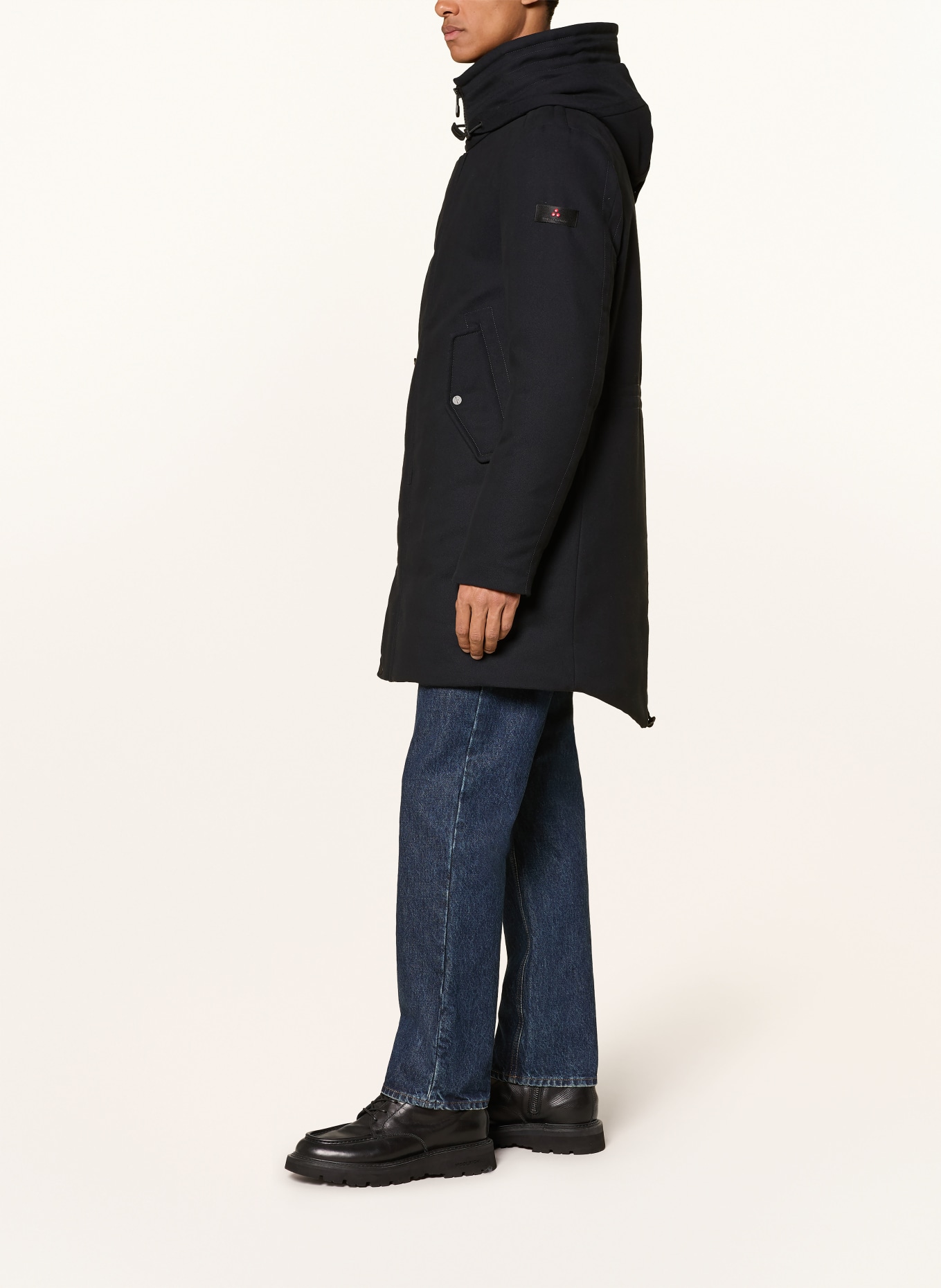 PEUTEREY Parka en duvet KASA KI 05: BLEU FONCÉ
