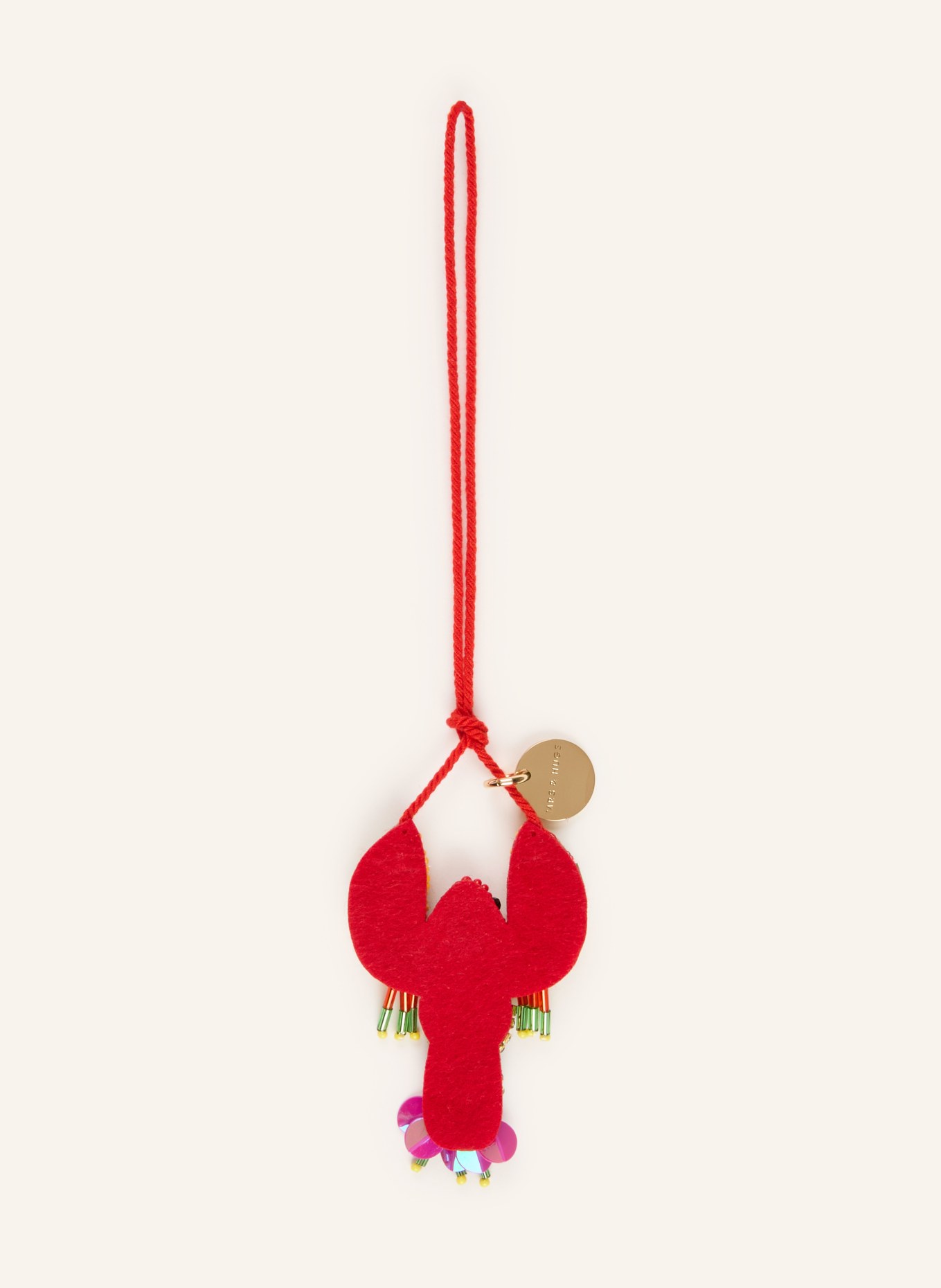MRS & HUGS Bag charms: RED / GOLD / YELLOW
