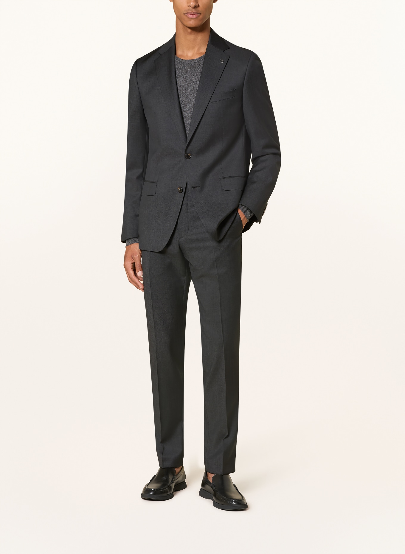 DIGEL Anzug DAREN Modern Fit: DUNKELGRAU
