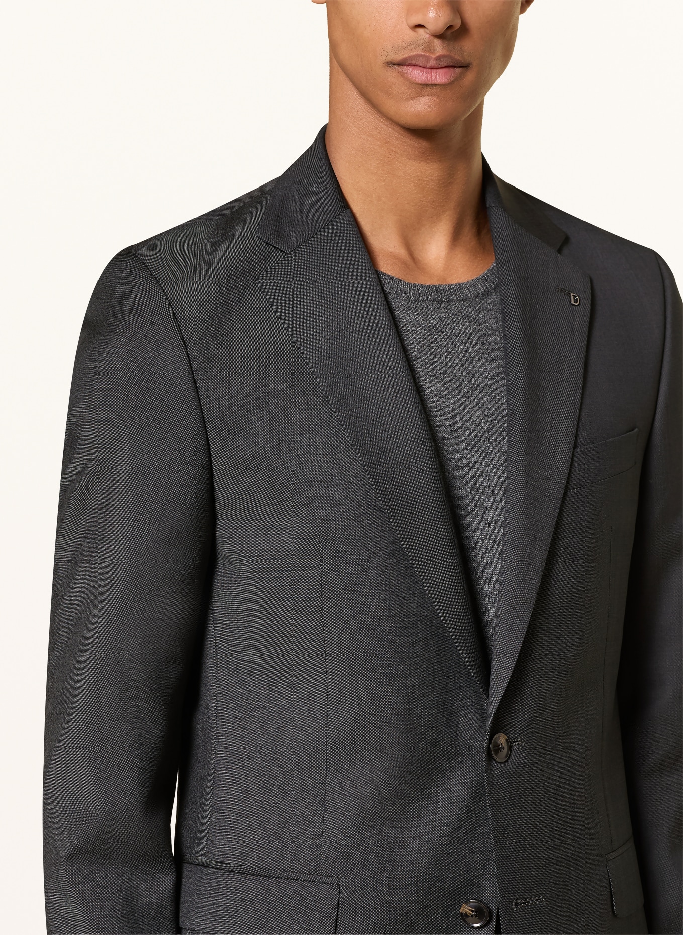 DIGEL Anzug DAREN Modern Fit: DUNKELGRAU