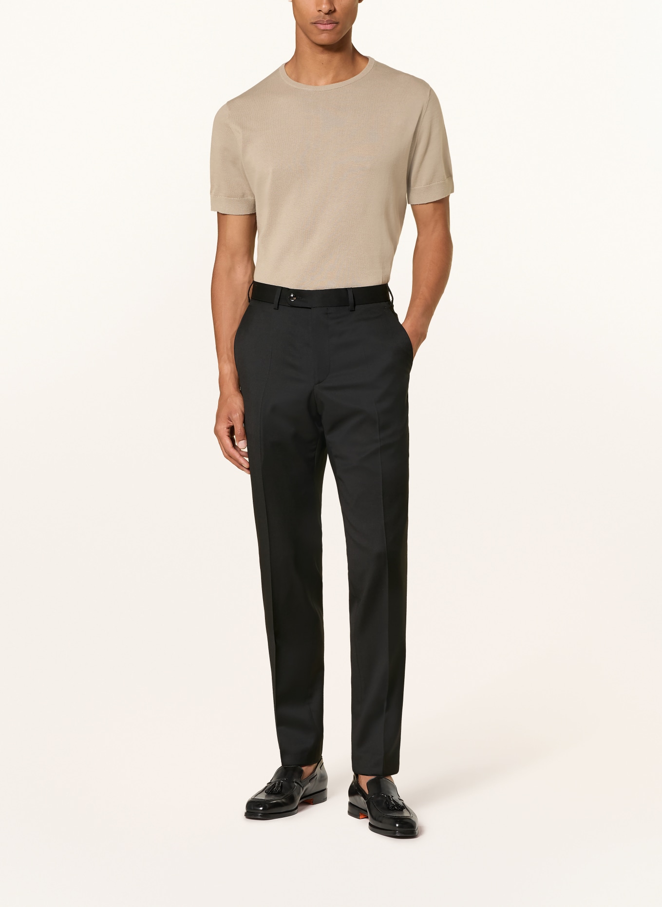 DIGEL Anzug DAREN Modern Fit: SCHWARZ